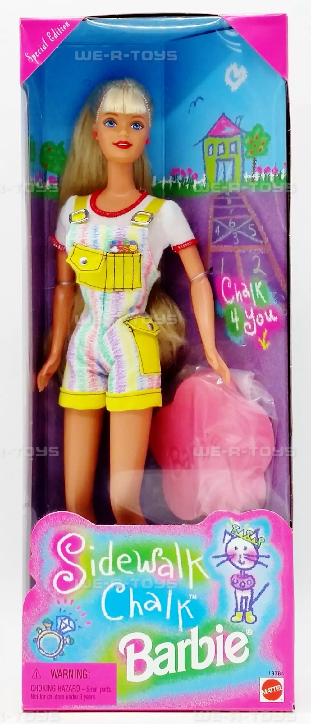 Sidewalk Chalk Barbie Doll 1997 Mattel Special Edition No. 19784 NRFB