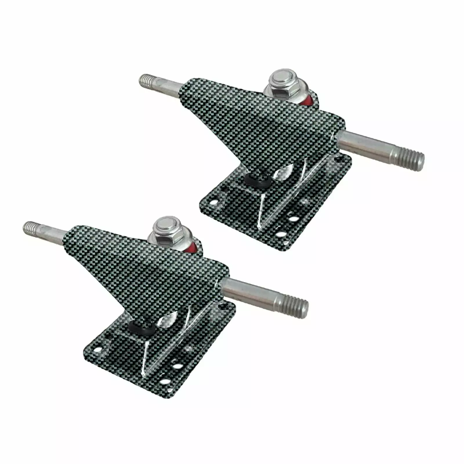 1 Pair 3.25 Skateboard Longboard Truck Aluminum Plate Board Trucks Skateboard Parts - Stripe