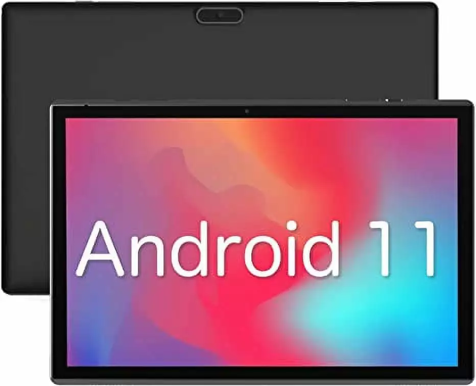 10 Inch Tablet. Google Android 11 Tablet. Quad-Core Processor Tableta Computer with 32GB ROM 2GB RAM 8MP Camera WiFi BT 10.1 in HD Display. 6000mAh Long Battery Life Tablet.