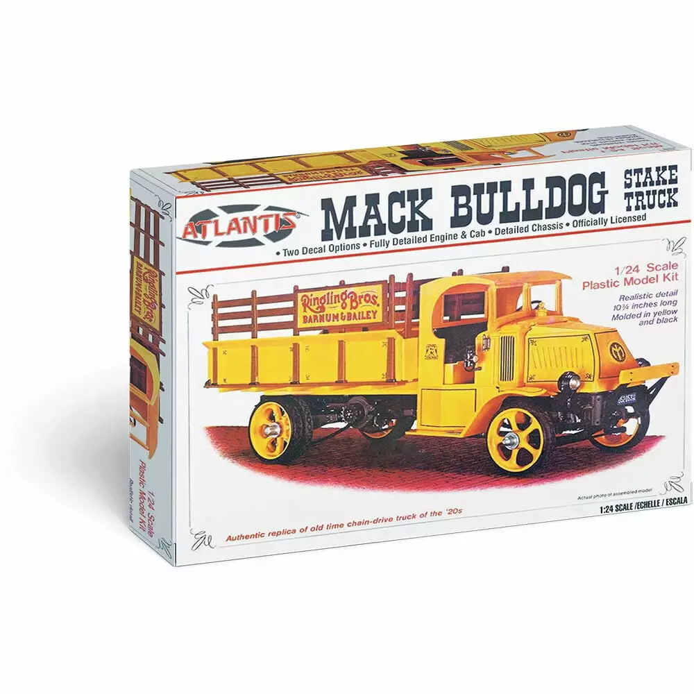 1926 Mack Bulldog Stake Truck 1/24 Kit Atlantis Model M2402