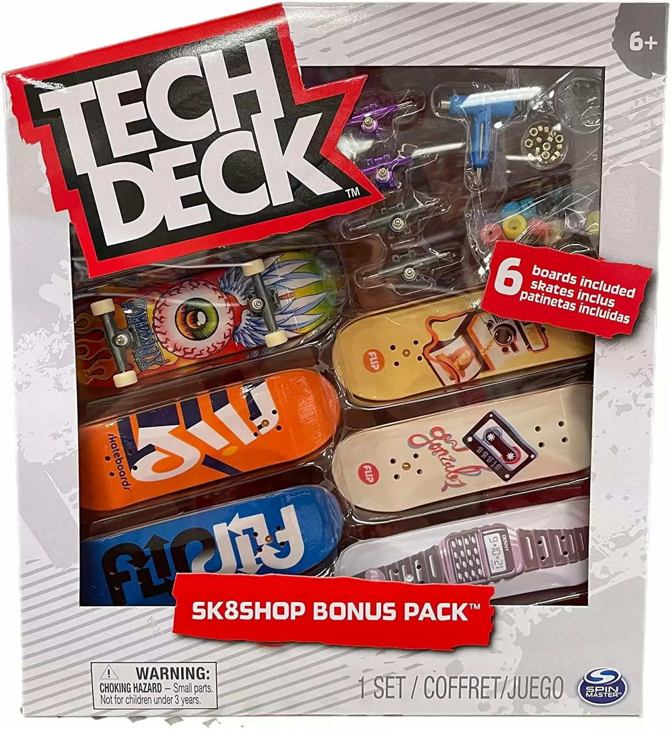 Tech Deck Flip Skateboards Sk8shop Fingerboard Bonus Pack