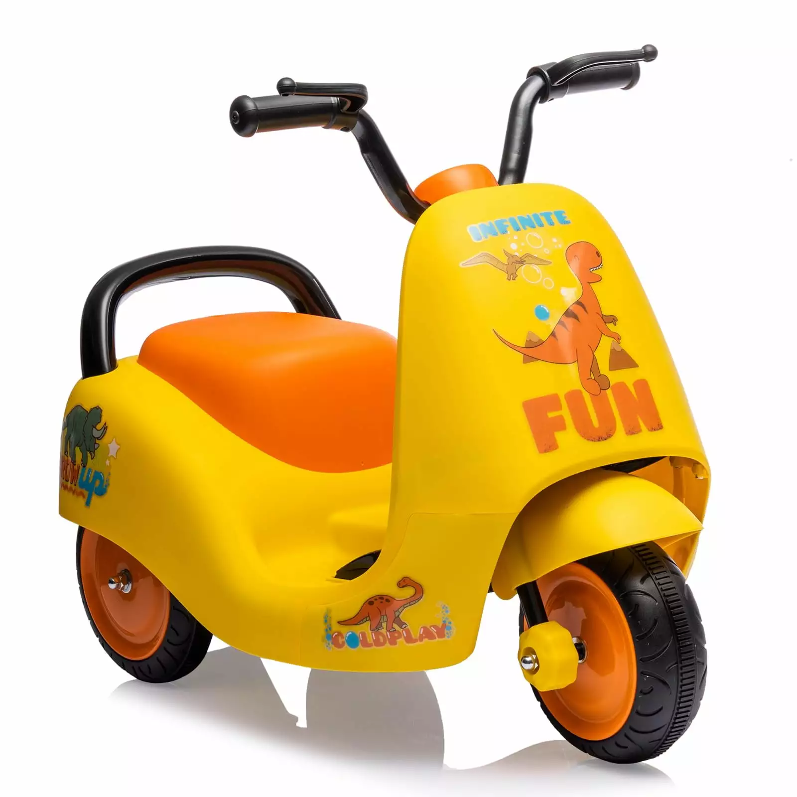 2024 New Kids Ride On Motorcycle. 6V Battery Powered Electric Ride On Motorbike Toy with Pedal. 3 Wheels Toddler Car for Kids 3-6 Years Boys Girls