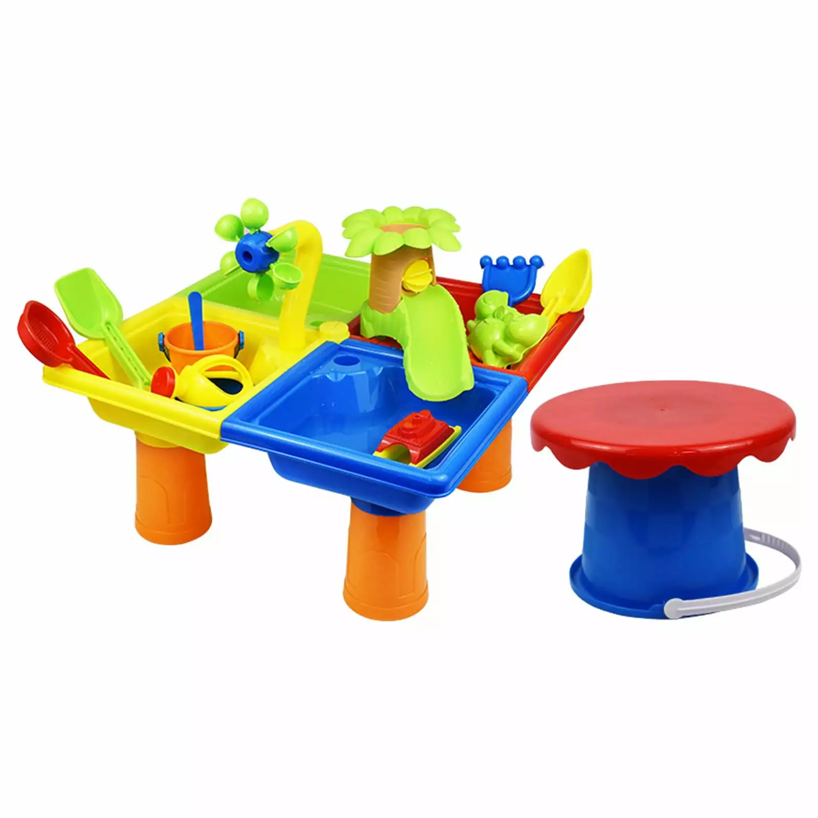 26pcs Children with Accessories Activity Table Beach Toy for Boys Girls Birthday Gifts