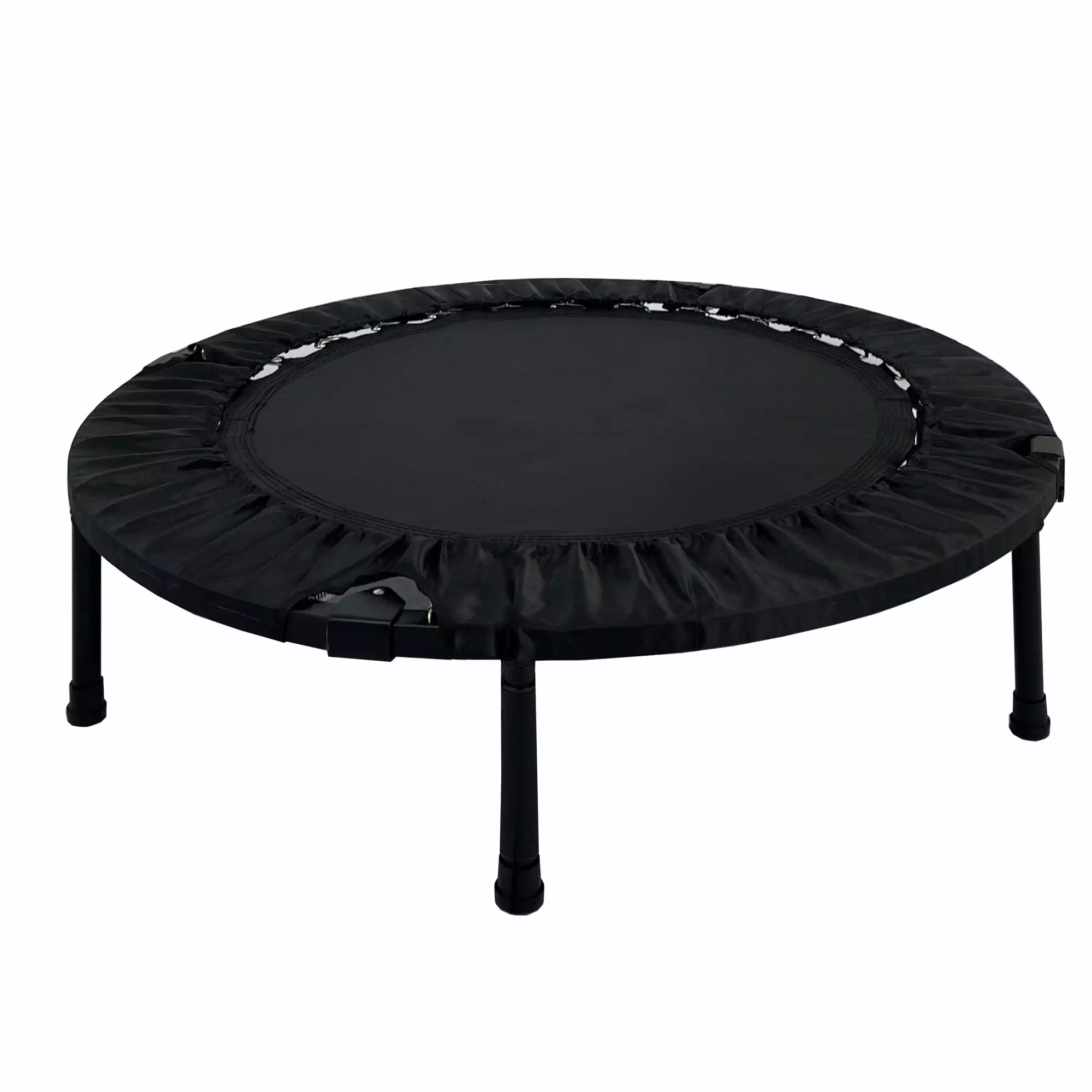 330 lbs Mini Trampoline for Adults. Indoor Small Rebounder Exercise Trampoline. 40 inch