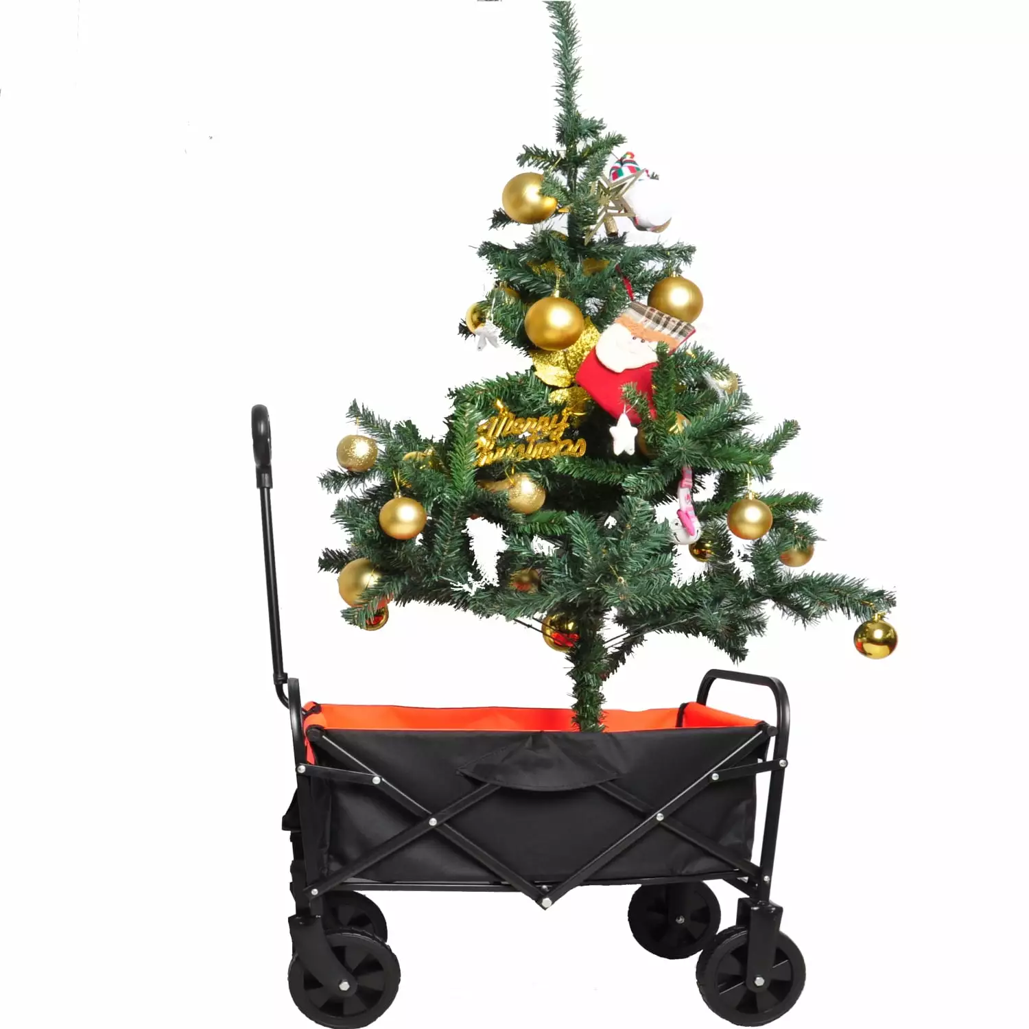 Best Collapsible Outdoor Utility Wagon. Folding Wagon Garden Shopping Beach Cart. for Outdoor Activities. Beaches. Parks. Camping