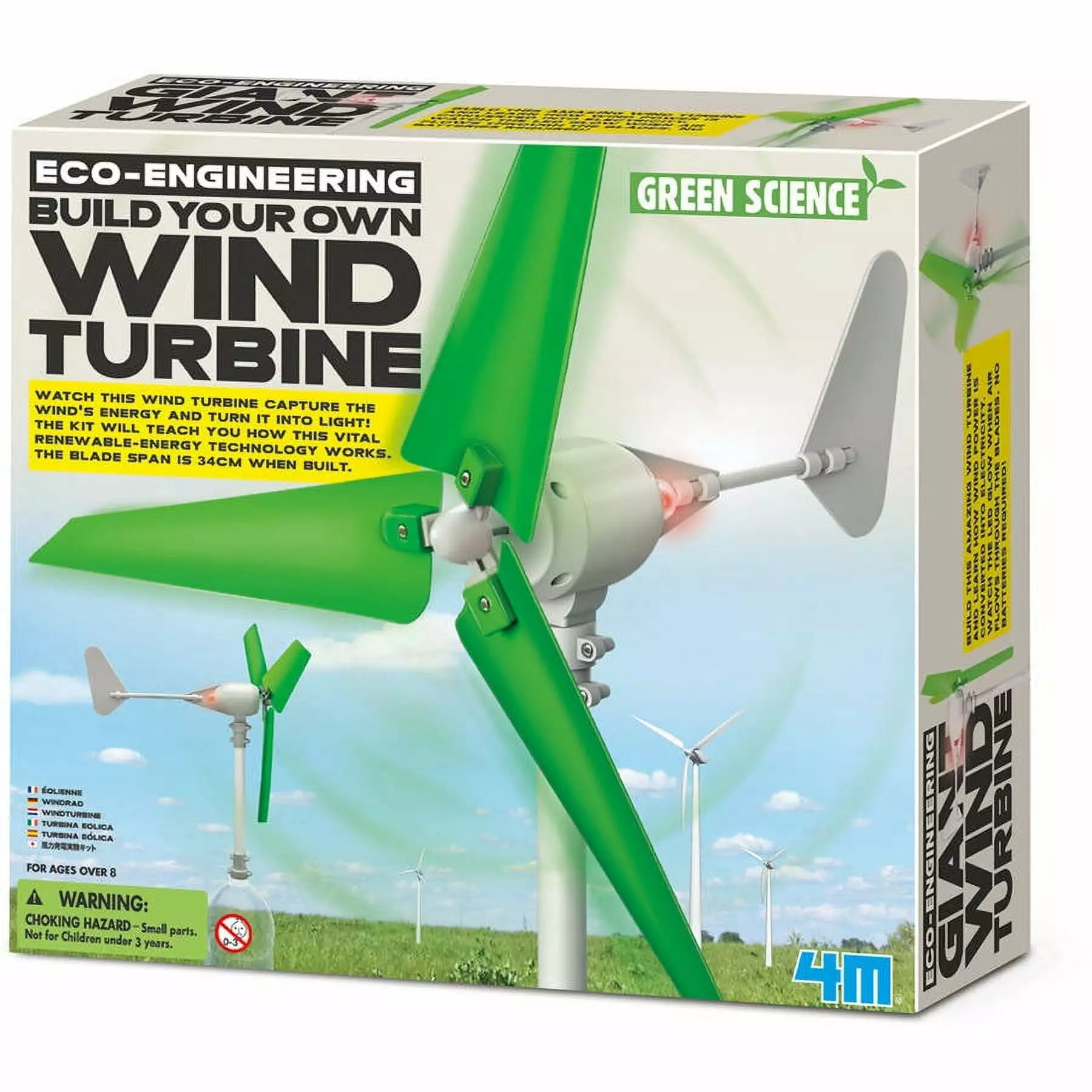 4M Eco-Engineering Build Your Own Wind Turbine