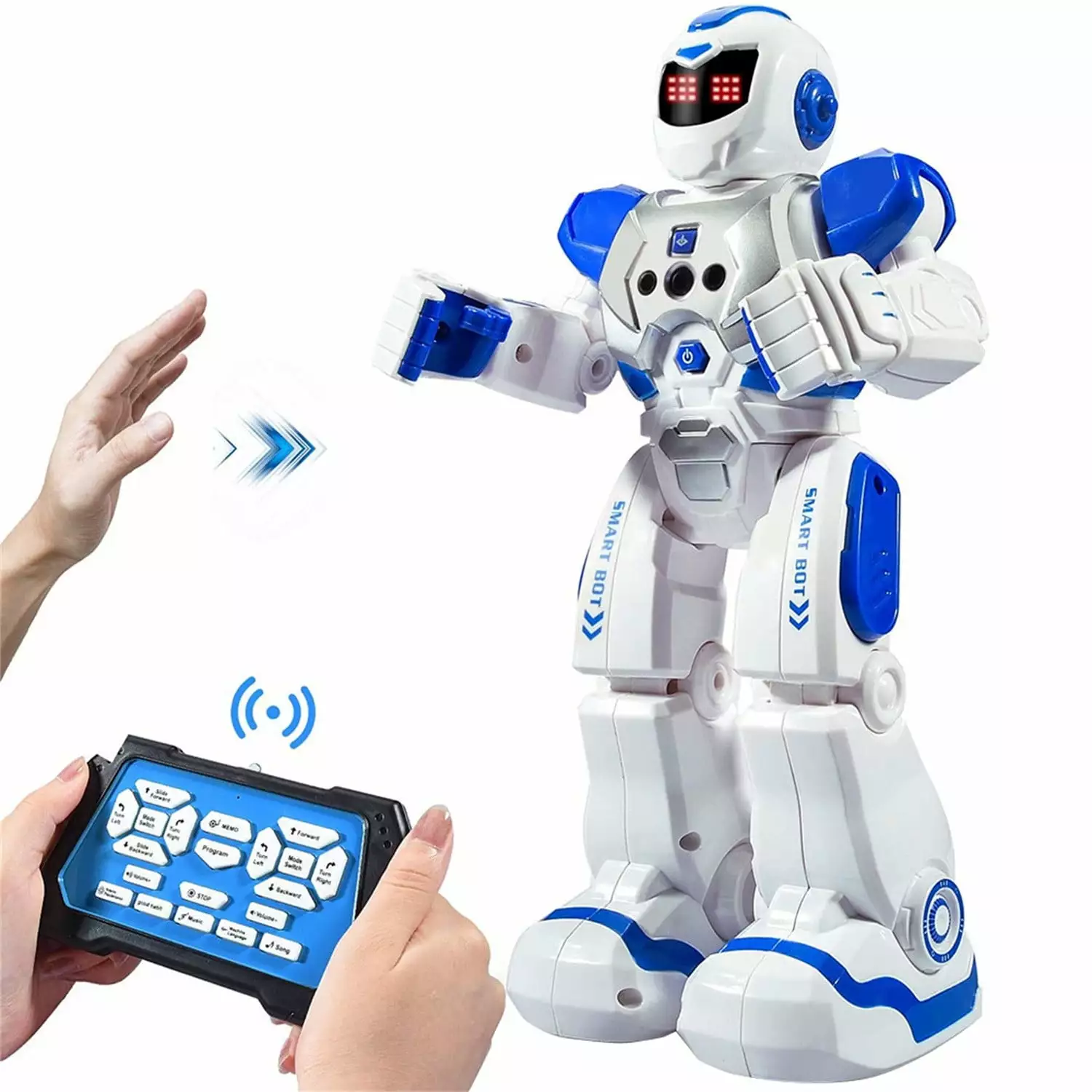 Kid Remote Control Intelligent Robot. Walking Singing Dancing Educational Toy. Smart Robot Toys For Kids Christmas Gifts