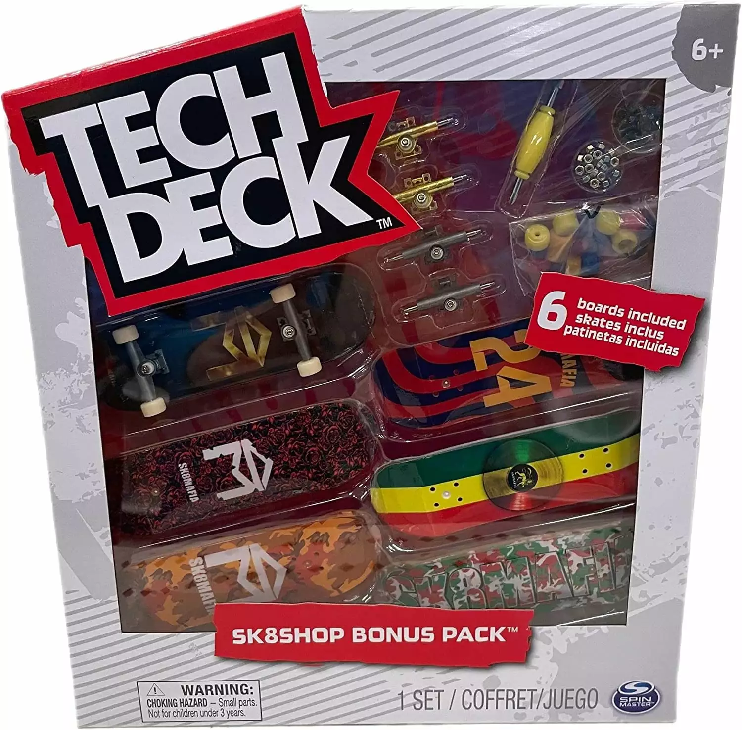 Tech Deck Sk8mafia Skateboards Sk8shop Fingerboard Bonus Pack