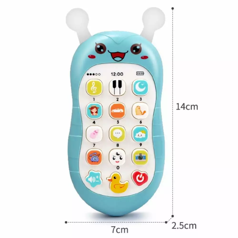 Stibadium Children'S Educational Little Bee Early Education Story Machine. More Than 60 Classic Songs. Safe Silicone Material Multifunctional Learning Machine (Self-Provided Three Aaa Batteries)