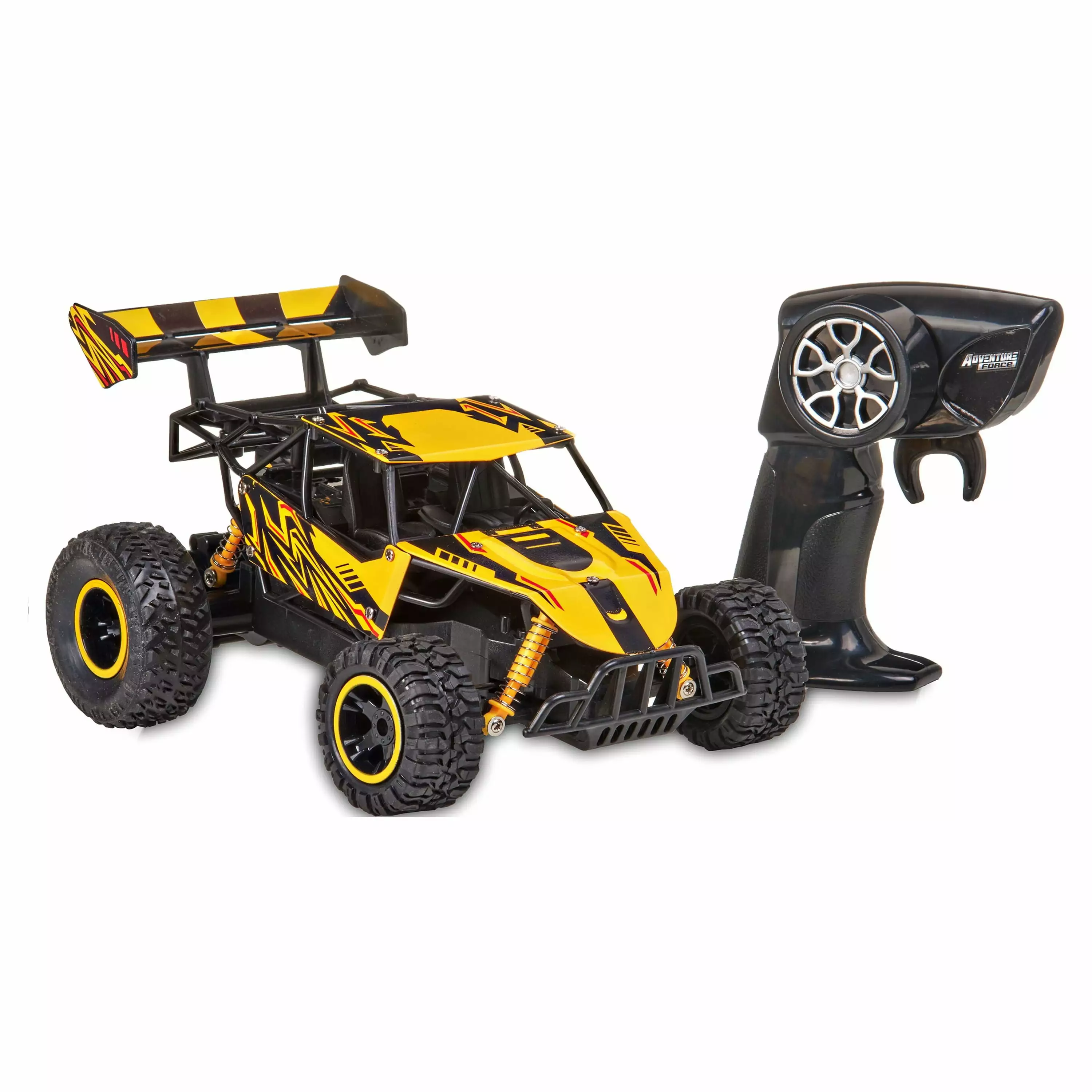 Adventure Force Metal Racer Radio Controlled Vehicle. Yellow