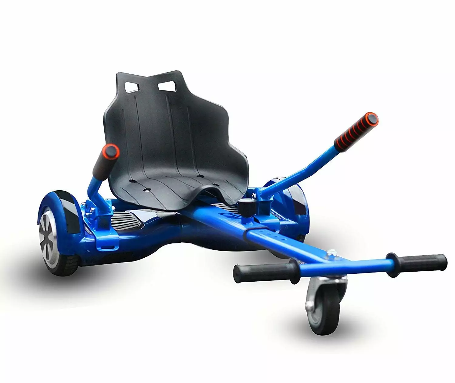 All In One Hover Cart Attachment For Hoverboard - Transform your Hoverboard into a Go Kart with Hovercart - Blue