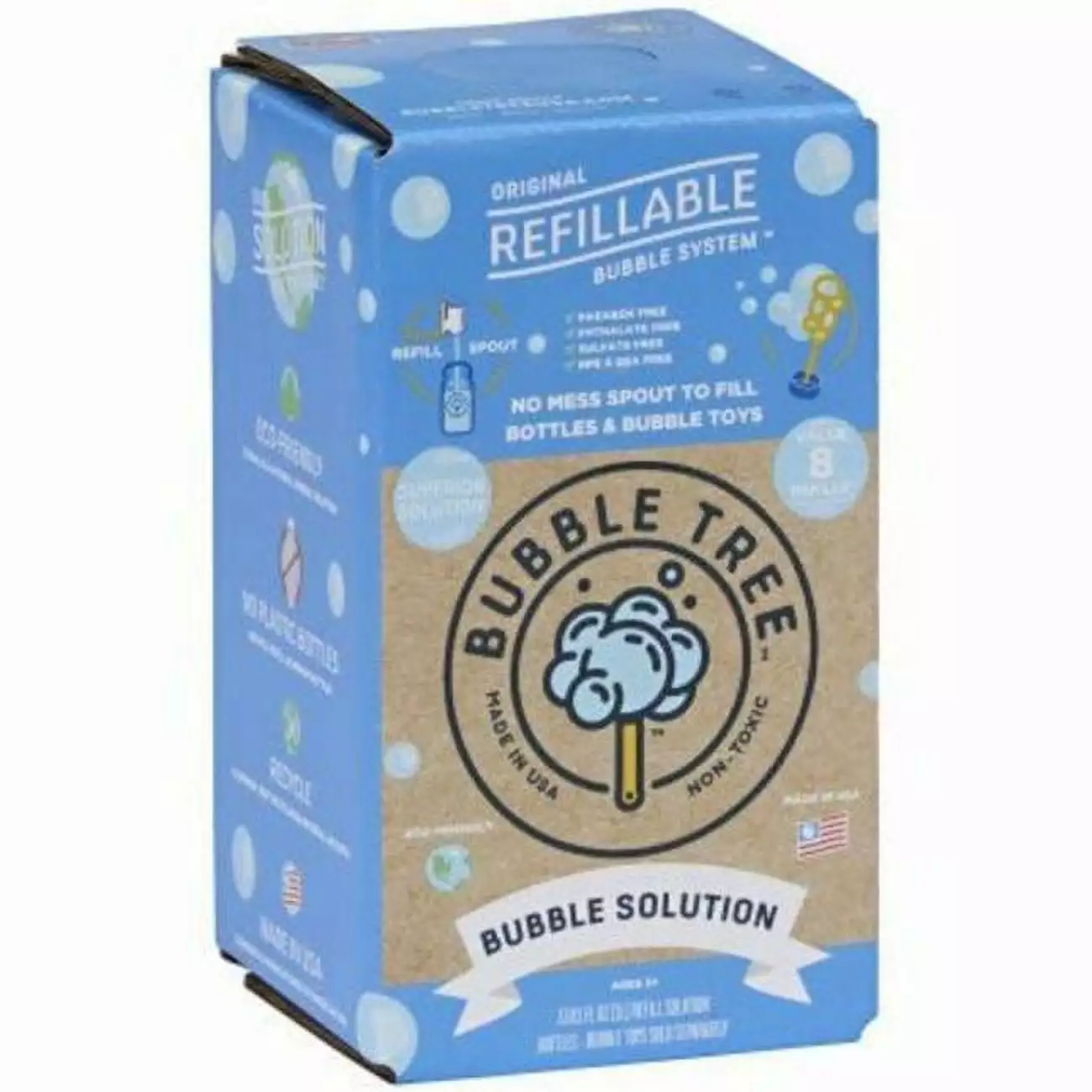 American Bubble 105615 1 Liter Refillable Bubble Solution System