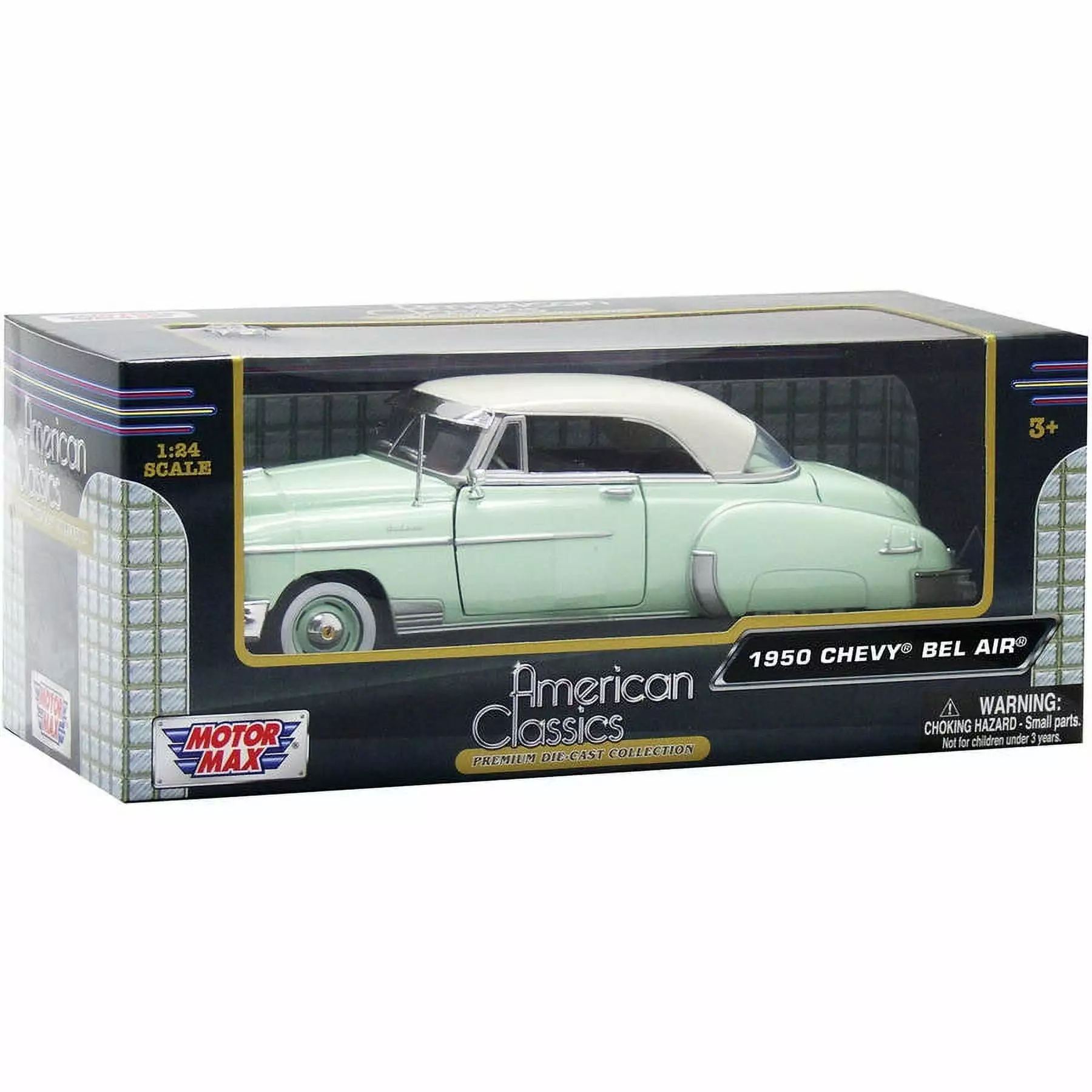 American Classics Diecast Car 1:24 Scale (Single Piece. Styles May Vary)