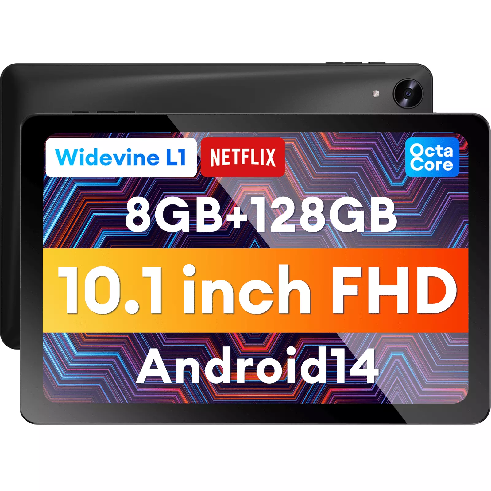 Android 14 Tablet 10 inch Tablets. Headwolf WPad5 Octa Core FHD 1920 * 1200 Display Android Tablet. 8GB RAM + 128GB ROM. Widevine L1 Support. 5500mAh Battery. 2024 Latest Wifi Tablet PC