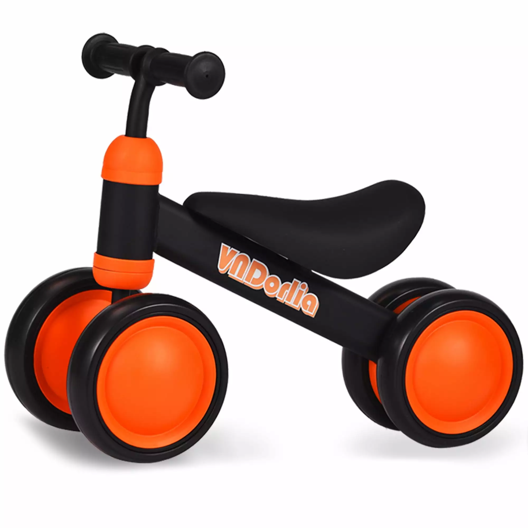 Baby Balance Bike for 1 Year Old Boys Girls Baby Walker Ride on Bike 12-24 Months.4 Wheels Kids First Bike. First Birthday Gifts