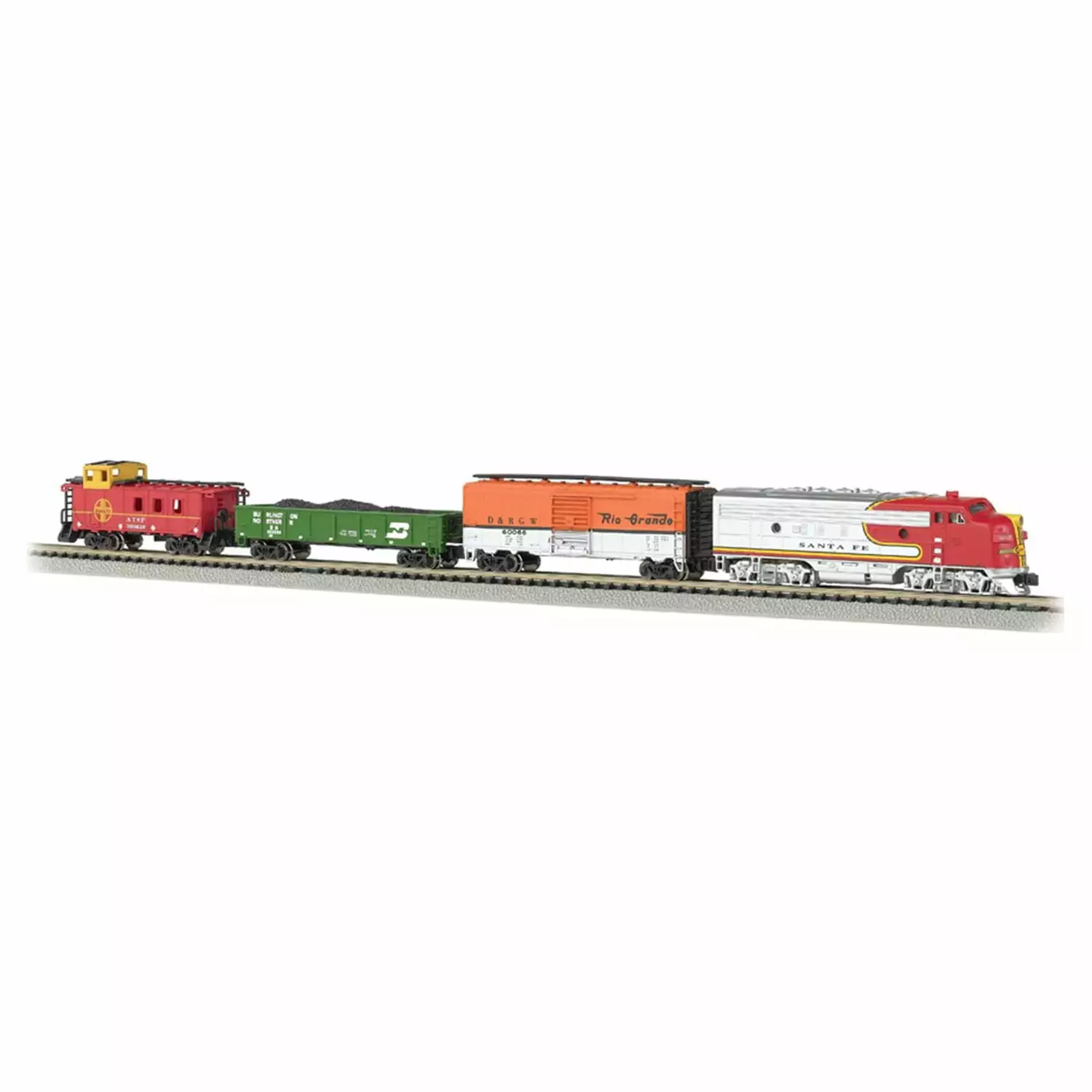 Bachmann Trains N Scale Super Chief Ready To Run Electric Train Set