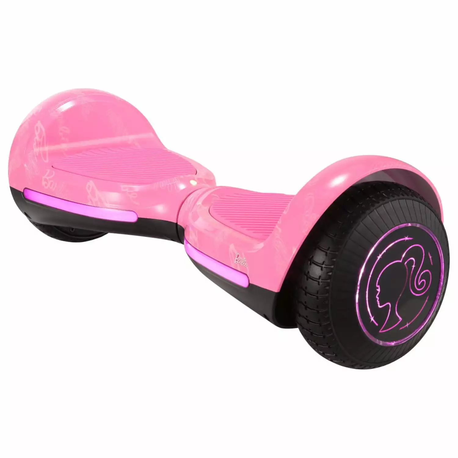 Barbie Hoverboard with Light Up Wheels. Pink