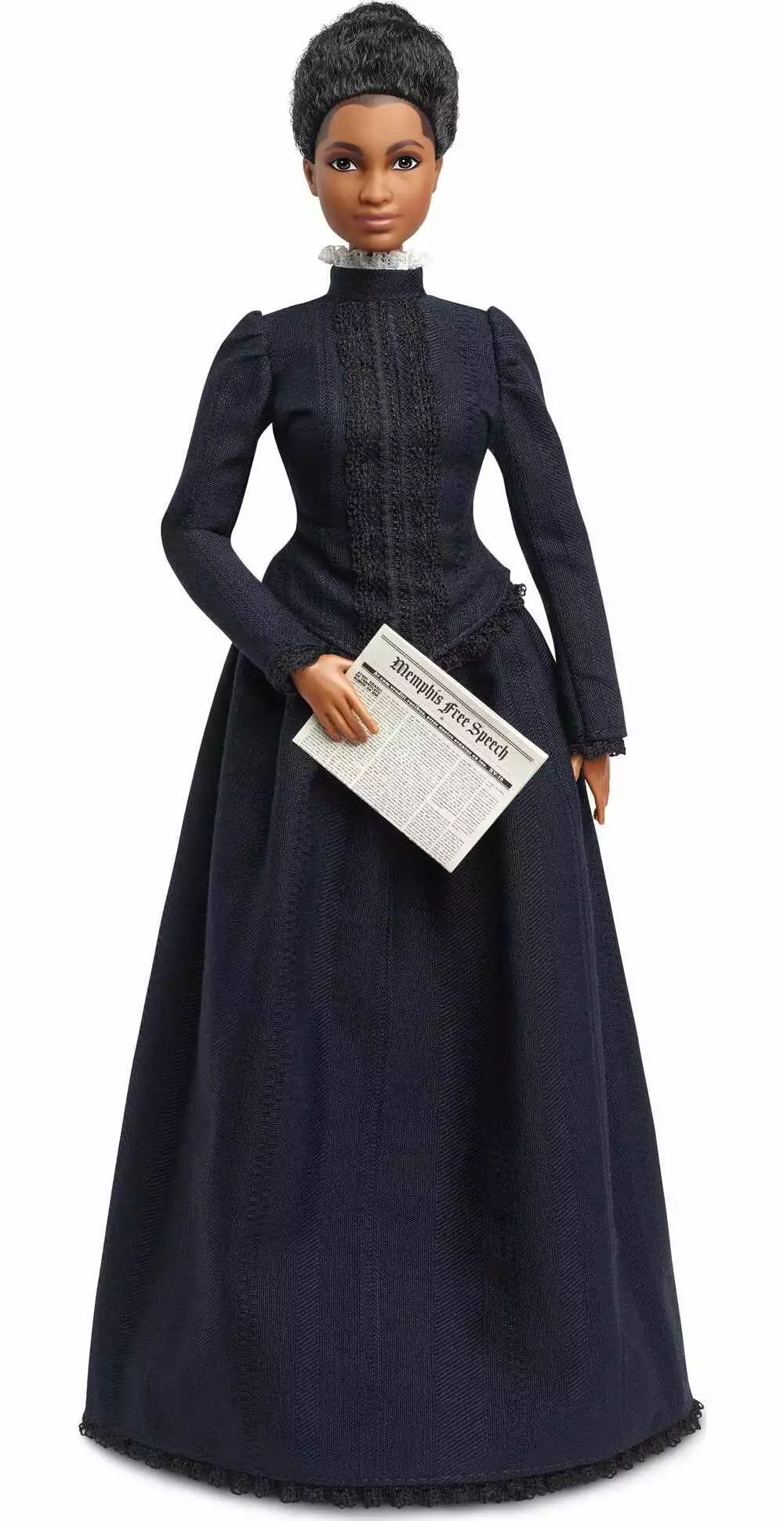 Barbie Inspiring Women Ida B. Wells Collectible Doll with Newspaper Accessory & Doll Stand