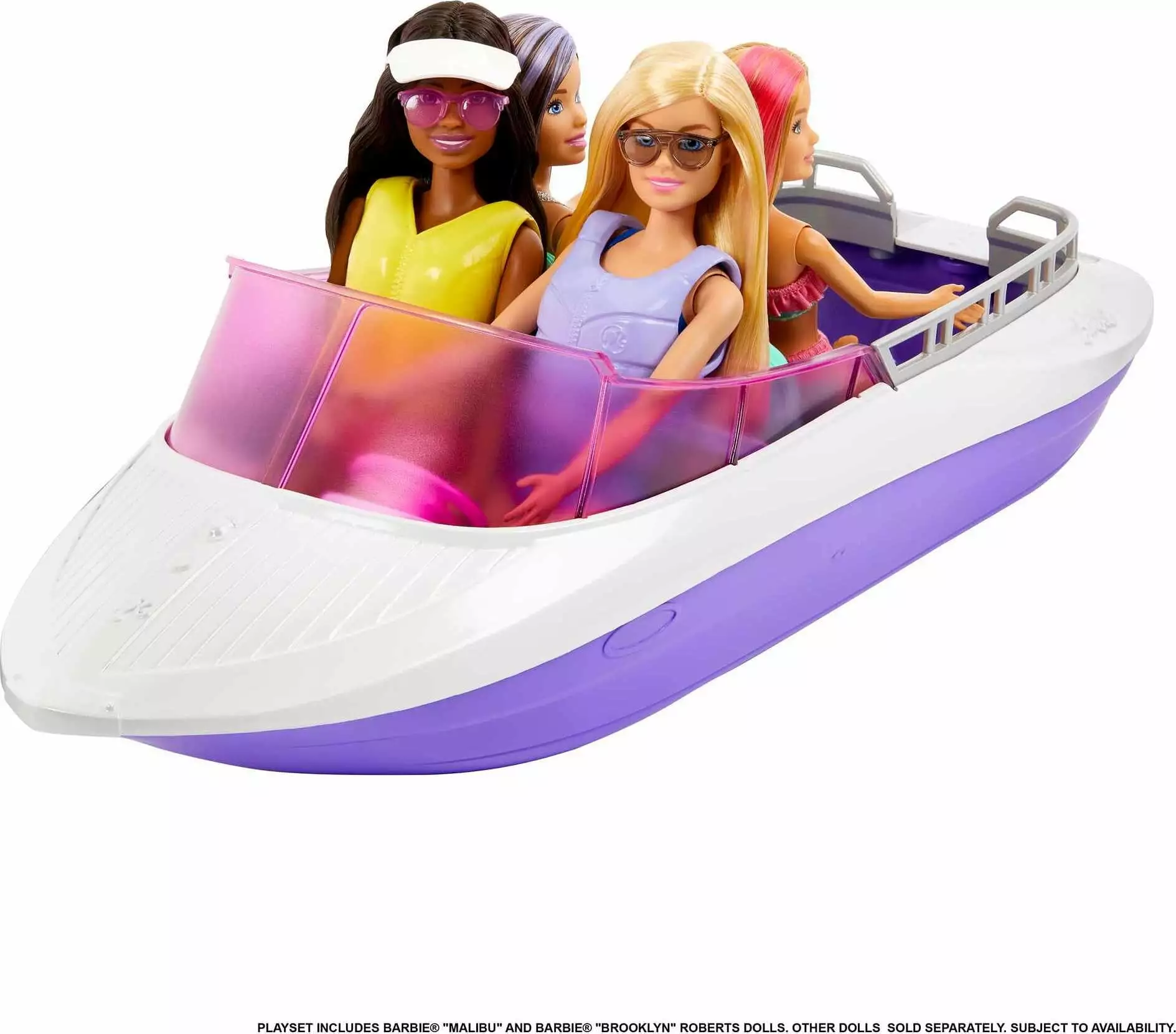 Barbie Mermaid Power Dolls & Boat Playset. Toy For 3 Year Olds & Up