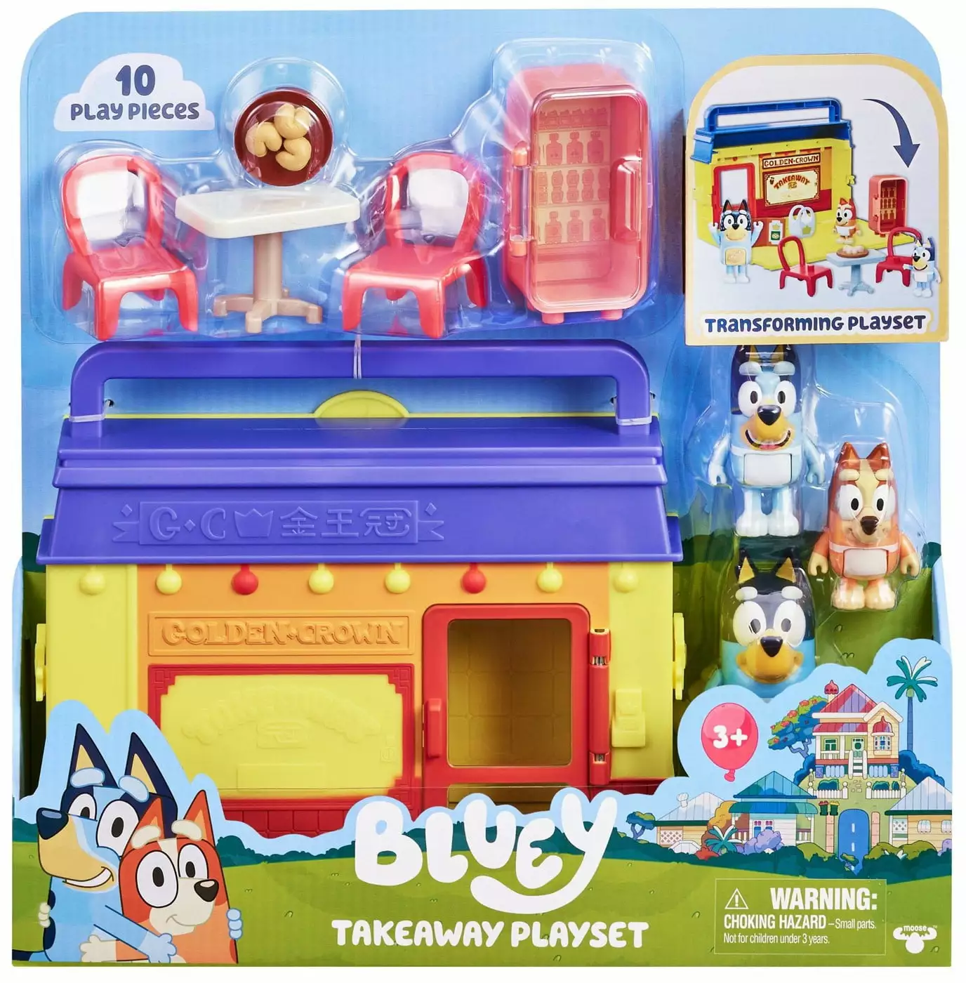 Bluey Takeaway Exclusive Playset