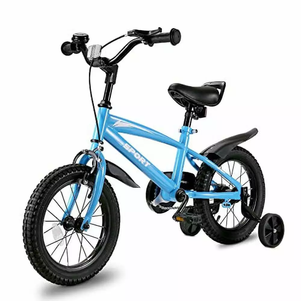 CHRUN Kid Bike 14 Inch Toddler Kids Bike with Training Wheels Prefect for Rider Height 36-52 Inch Children for Boys Girls Age 5-8 Years Old