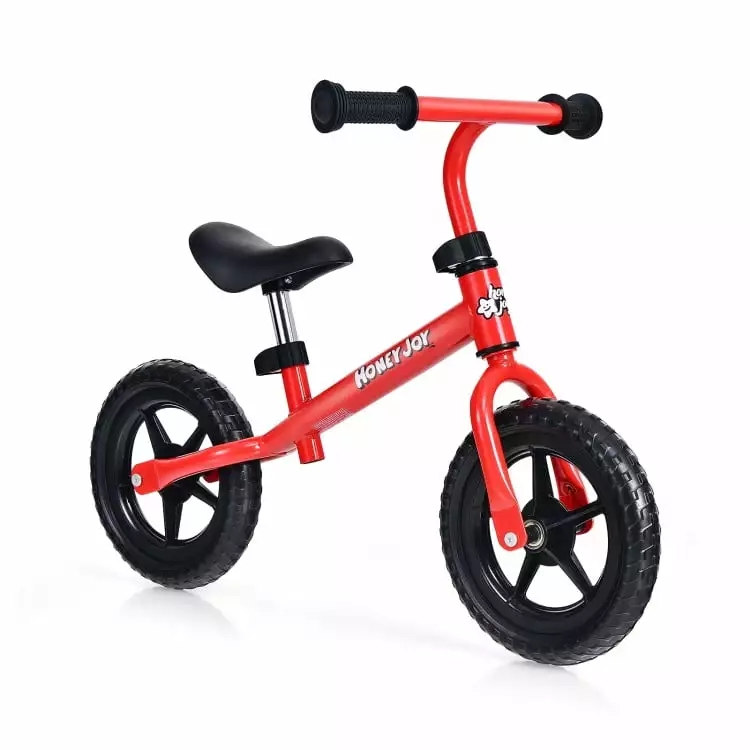 Canddidliike Kids Bike for Children 1-5 Years Old. 2 Wheel Toddler Balance Bike for Boys Girls in Red