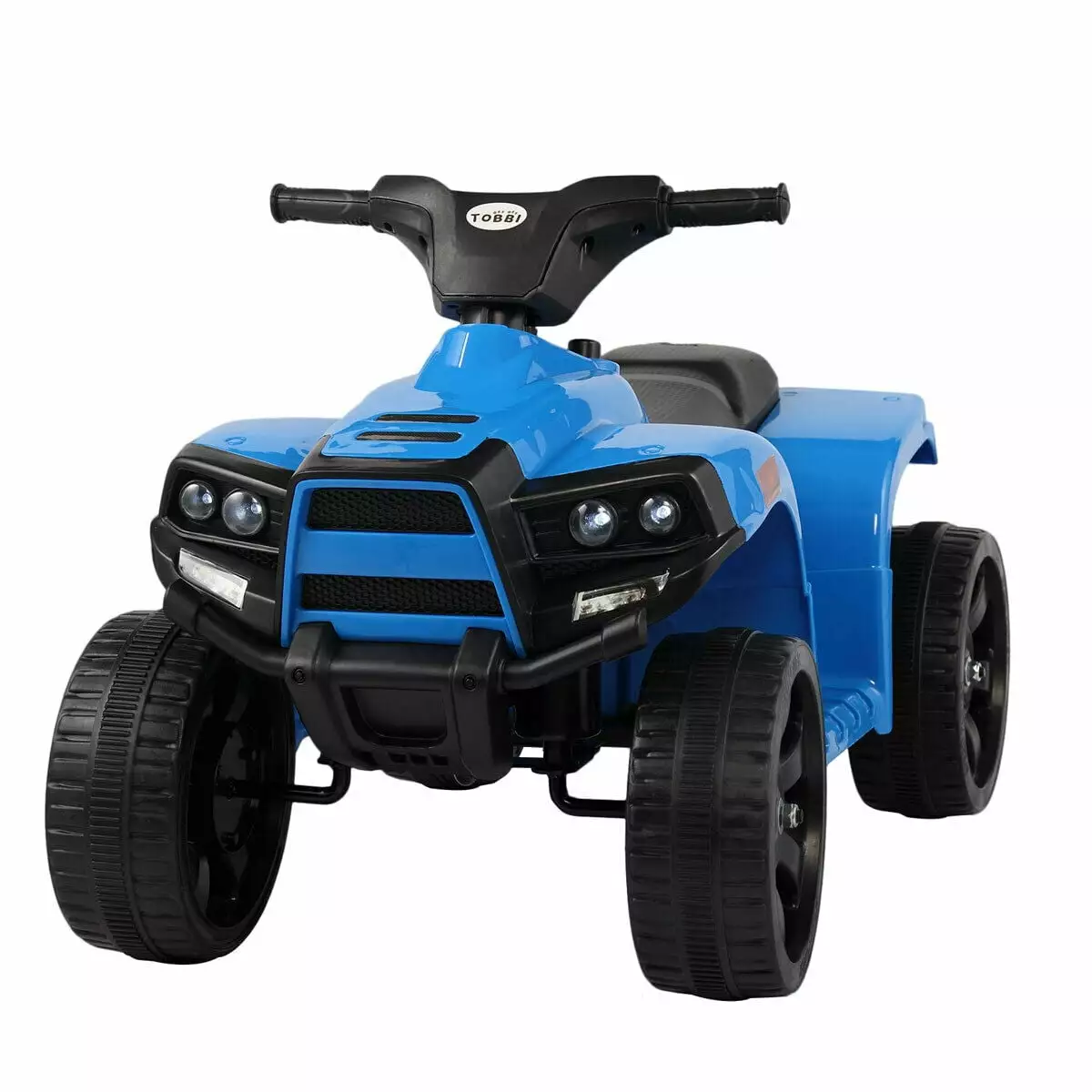 Canddidliike 6V Kids Four Wheels Electric Car Ride On Toy Cars for Children. Led Lights Birthday Christmas Gifts -Blue