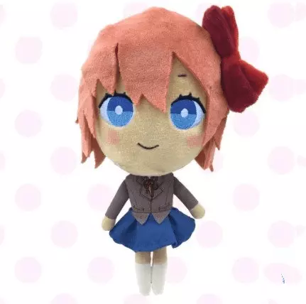 Cartoon Plush Doll Doki Doki Literature Club Girl Doll Plush Toy