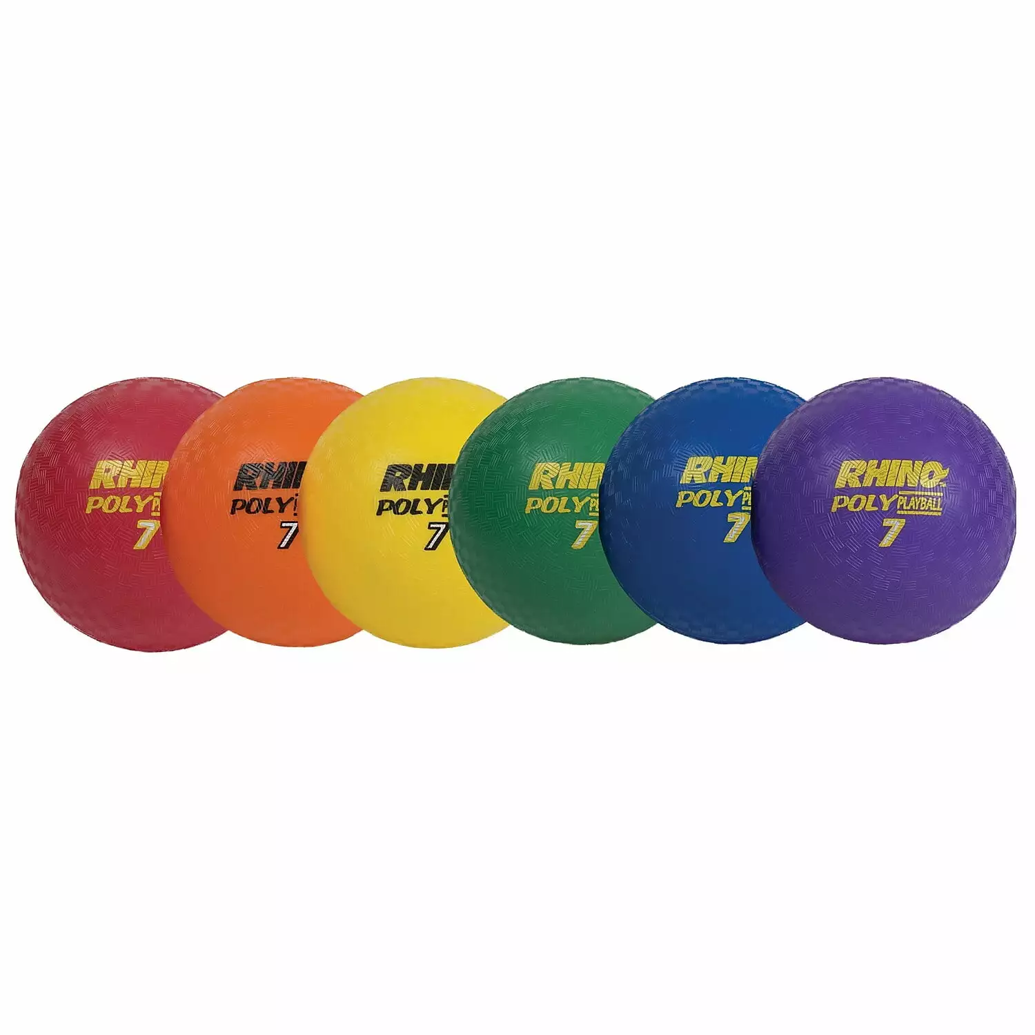 Champion Sports 7 Inch Poly Playground Ball Set