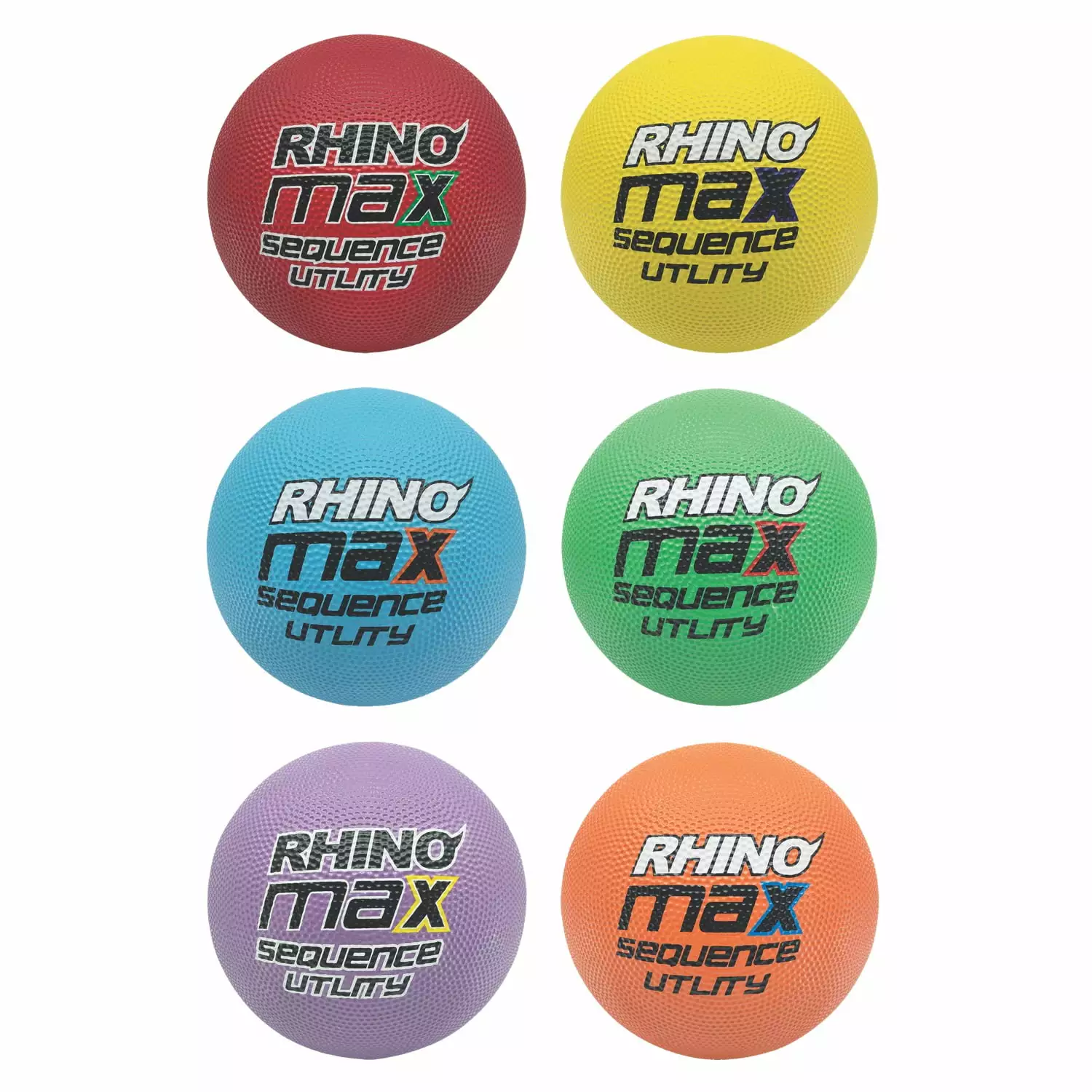 Champion Sports Rhino Max Numbered Playground Ball Set