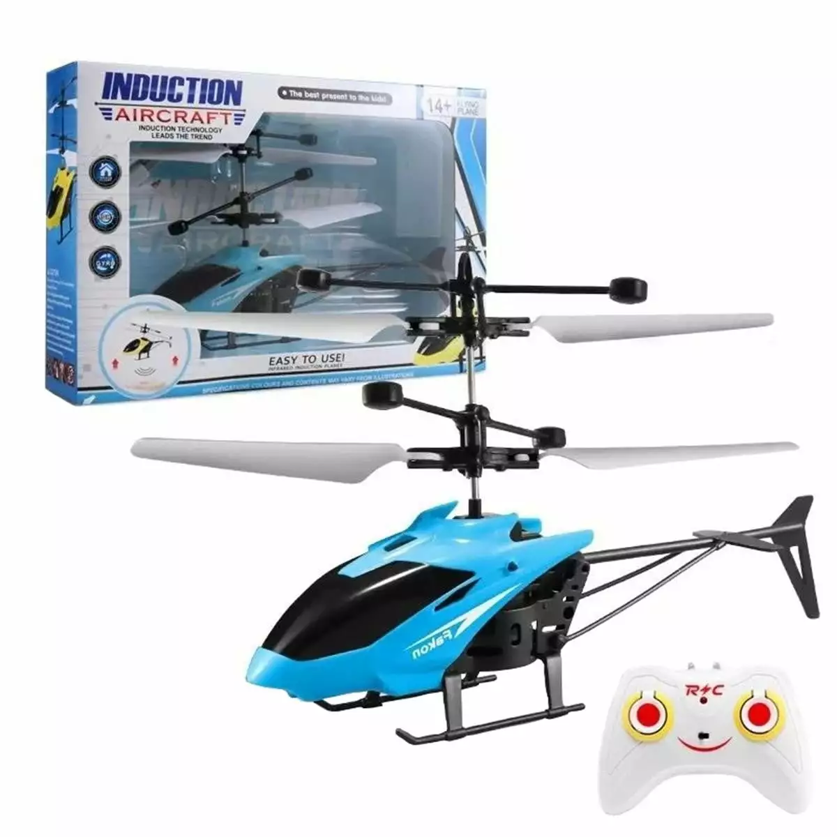 Clearance Toy 2023 Gifts Helicopter Induction Flying Toy RC Drones Plane Hand Children Gift USB Sensor LED Remote Control Toys for Kids