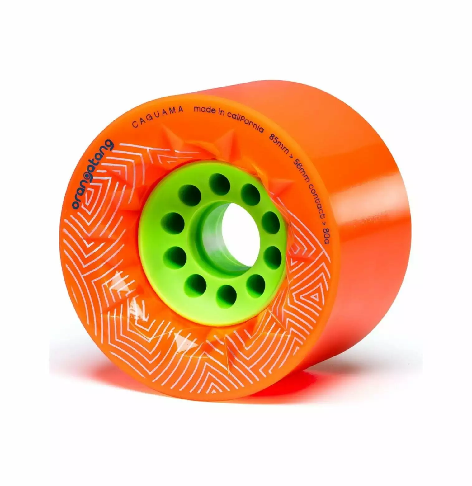 CodYinFI Caguama 85 mm Longboard Wheels for Cruising. DIY Electric Skateboards. Eboards (Set of 4)