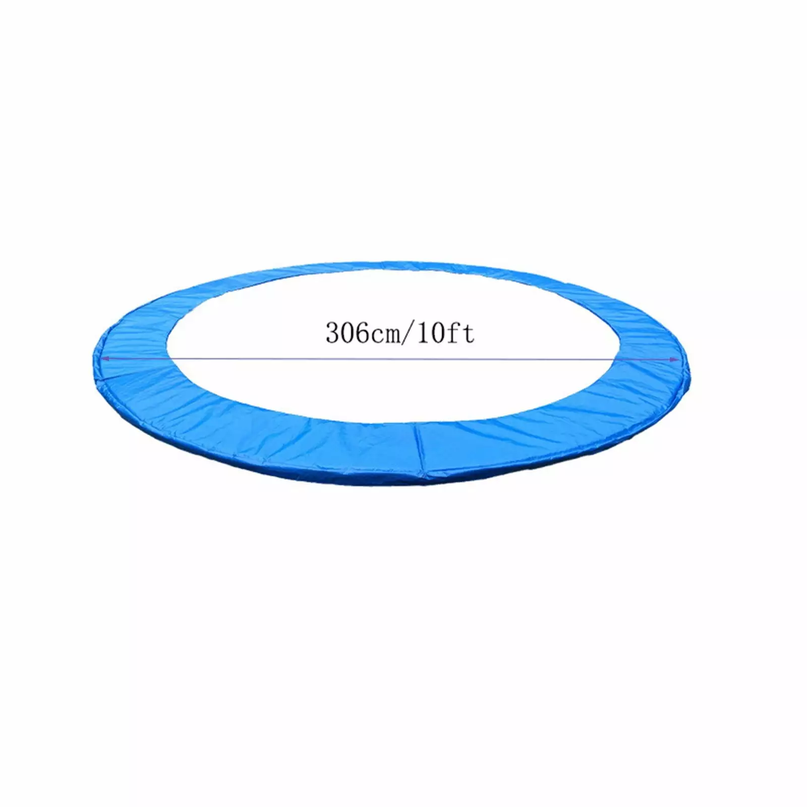 DEAPEX 8ft Trampoline Padding Tear- Trampoline Surround Pad Round Trampoline Spring Cover - Trampoline Replacement Pad