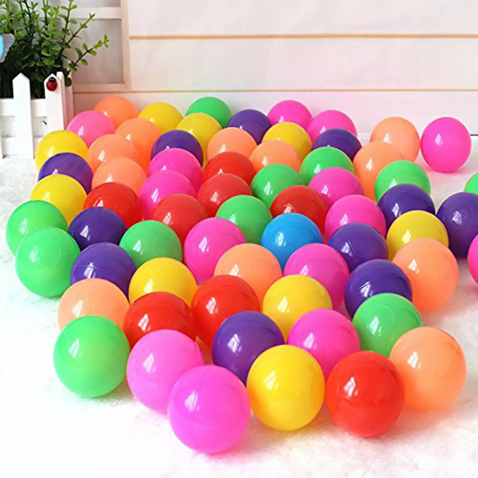 Decor Store Ball Pit Toy Eco-friendly Funny Stable Baby Tent Ball for Game