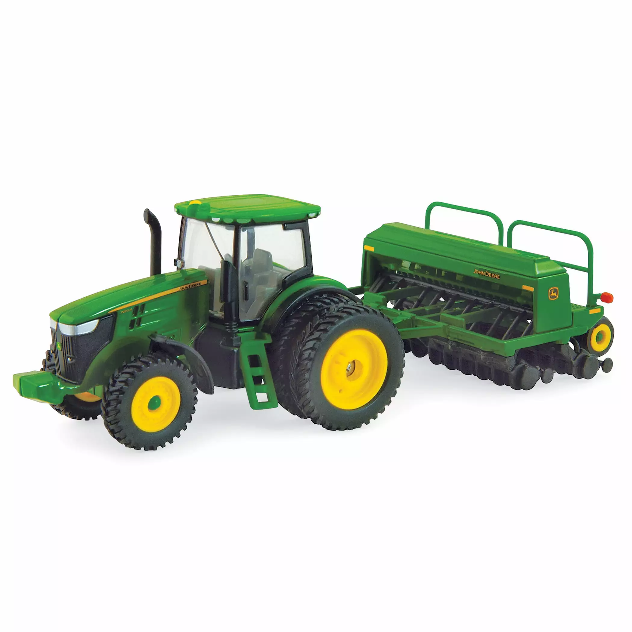 Diecast John Deere Grain Tractor with Grain Drill