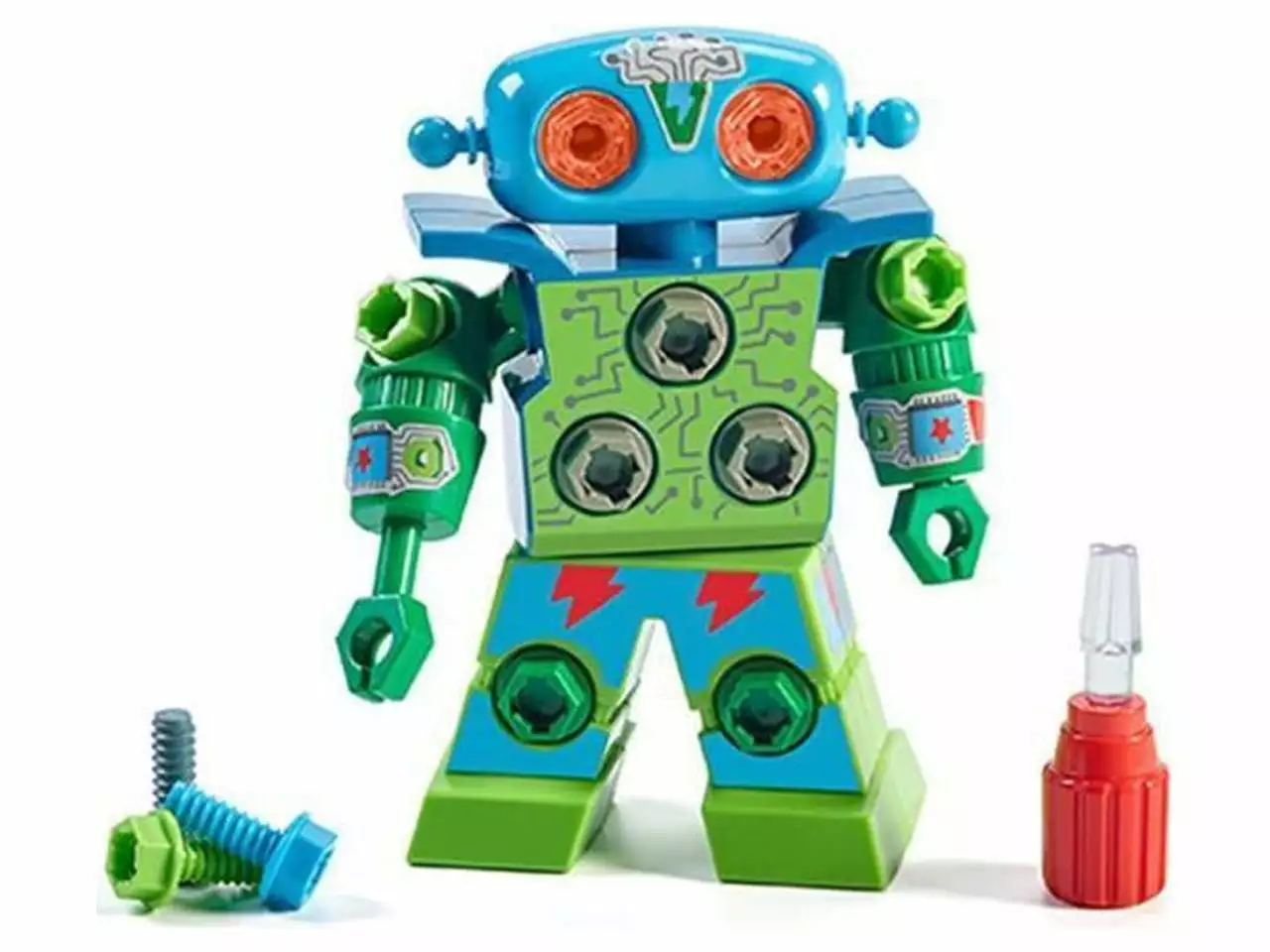 Educational Insights Design & Drill Robot. Preschool STEM & Take Apart Building Toys for Toddler Boys Girls Ages 3+