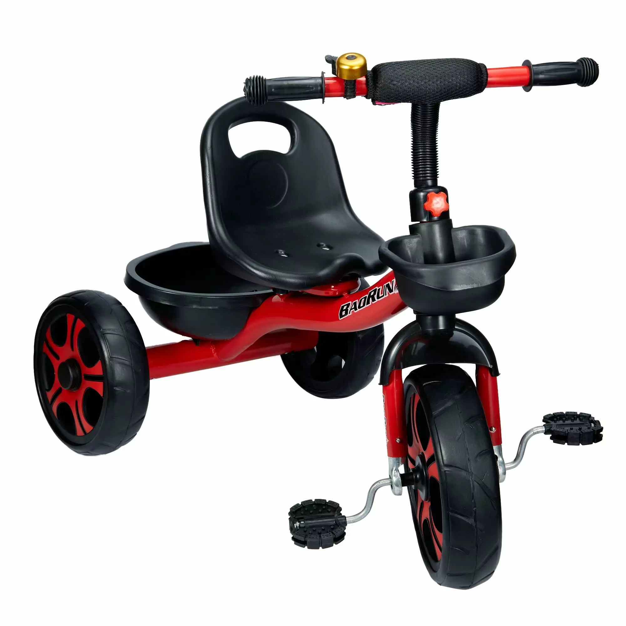 FUTATA Toddler Kids Tricycle. 3 Wheel Pedal Bike Toy. Tricycle With Basket And Storage Box For 6 Months And Above Stroller Tricycle Gift For Toddler Boys Girls Indoor And Outdoor Tricycles