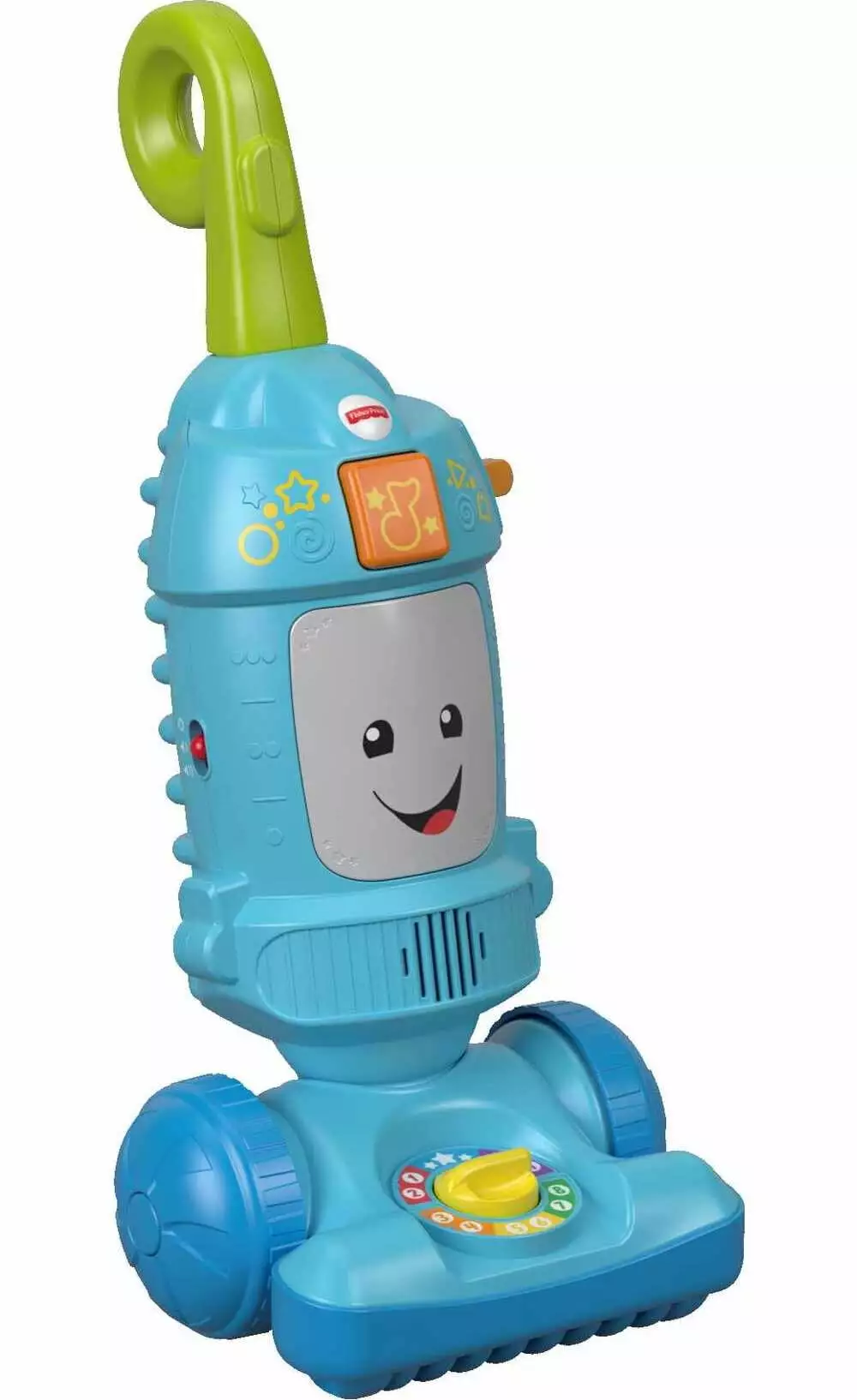 Fisher-Price Laugh & Learn Light-Up Learning Vacuum Electronic Toddler Push Toy