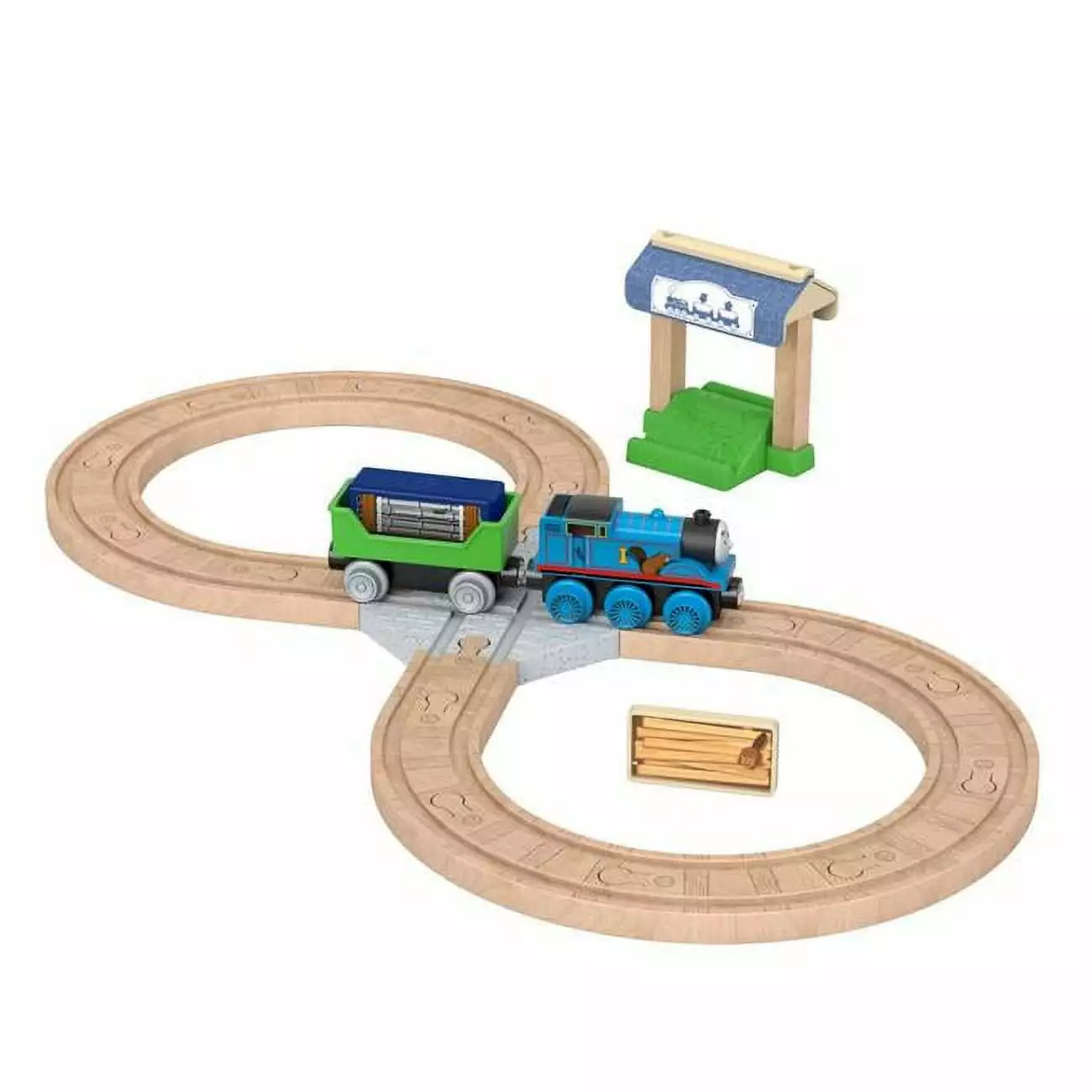 Fisher-Price Thomas & Friends Wooden Railway Figure 8 Track Set