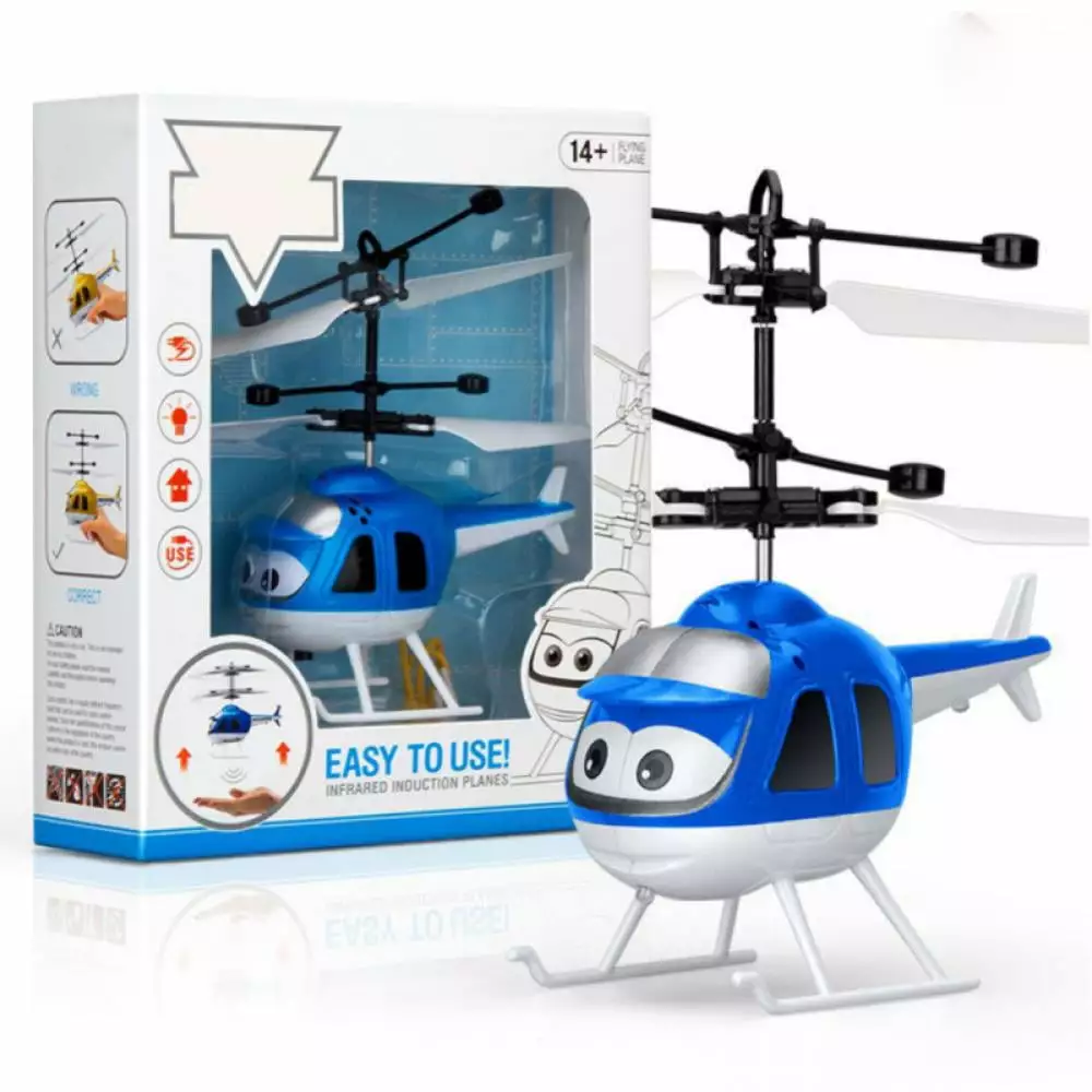 Flying Drone Helicopter Toys for Kids Girls Boys Gift.Rc Flying Fairy Helicopter with LEDs Lights