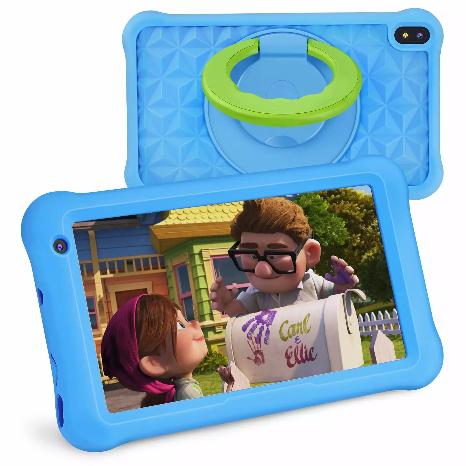 Foren-Tek Kids Tablet. 64GB Storage WiFi 7 inch Android 11 Tablet for Toddler. 7'' IPS HD Display. Learning Tablet with IWAWA App. Children's Tablet with Silicone Case