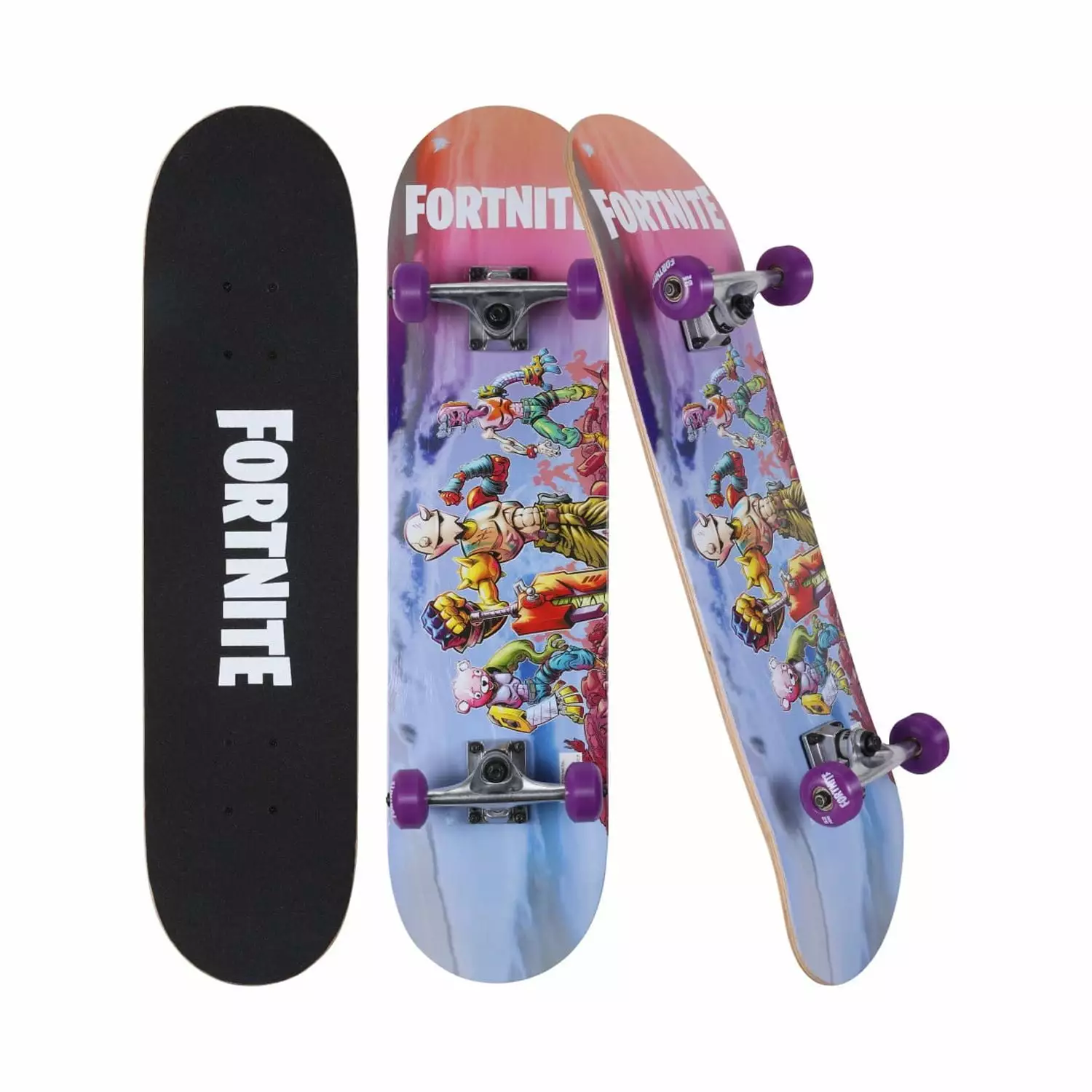 Fortnite 31 Popsicle Complete Skateboard. Loading Screen. Kids Ages 6+