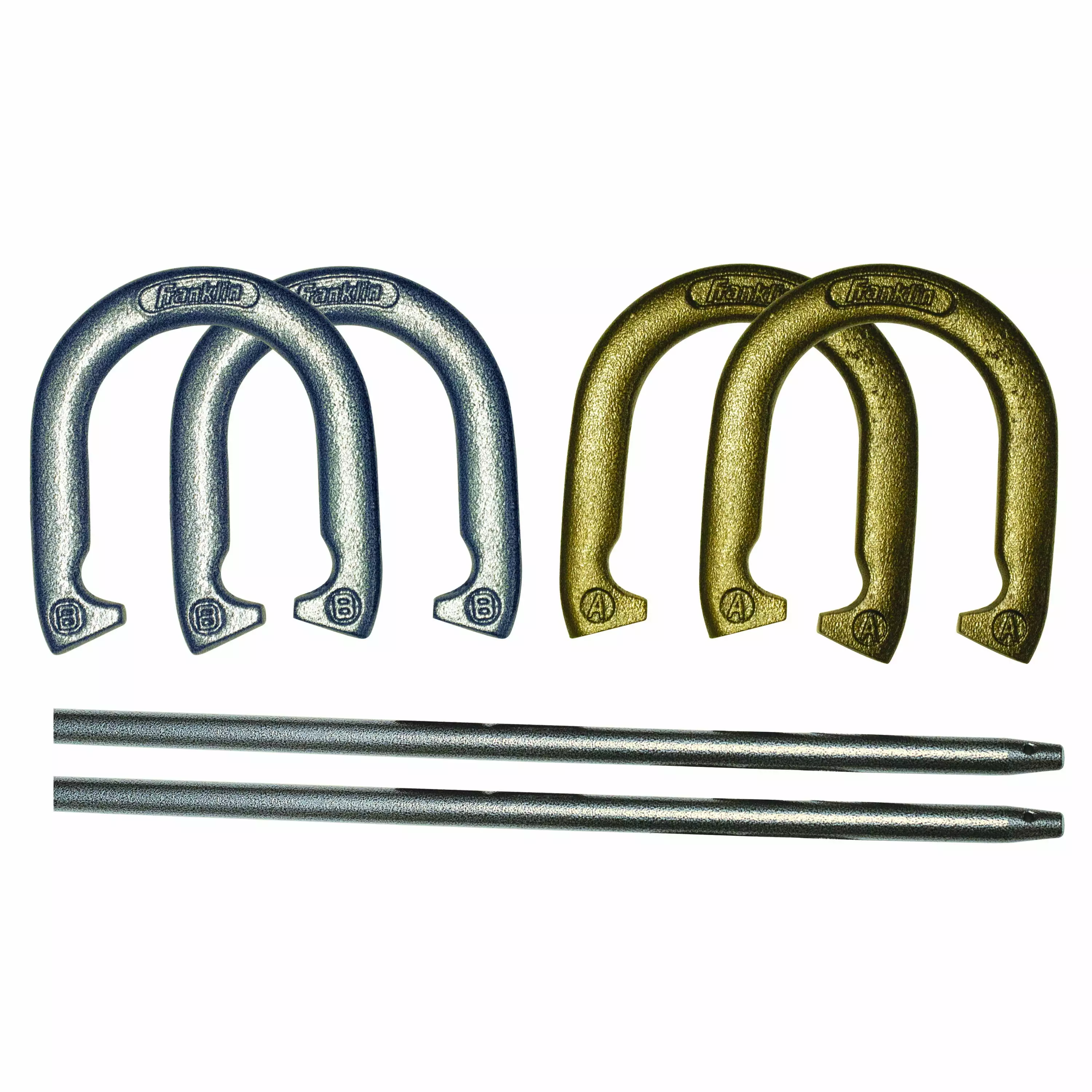 Franklin Sports Horseshoes Set - Beach or Backyard Play - Starter Set