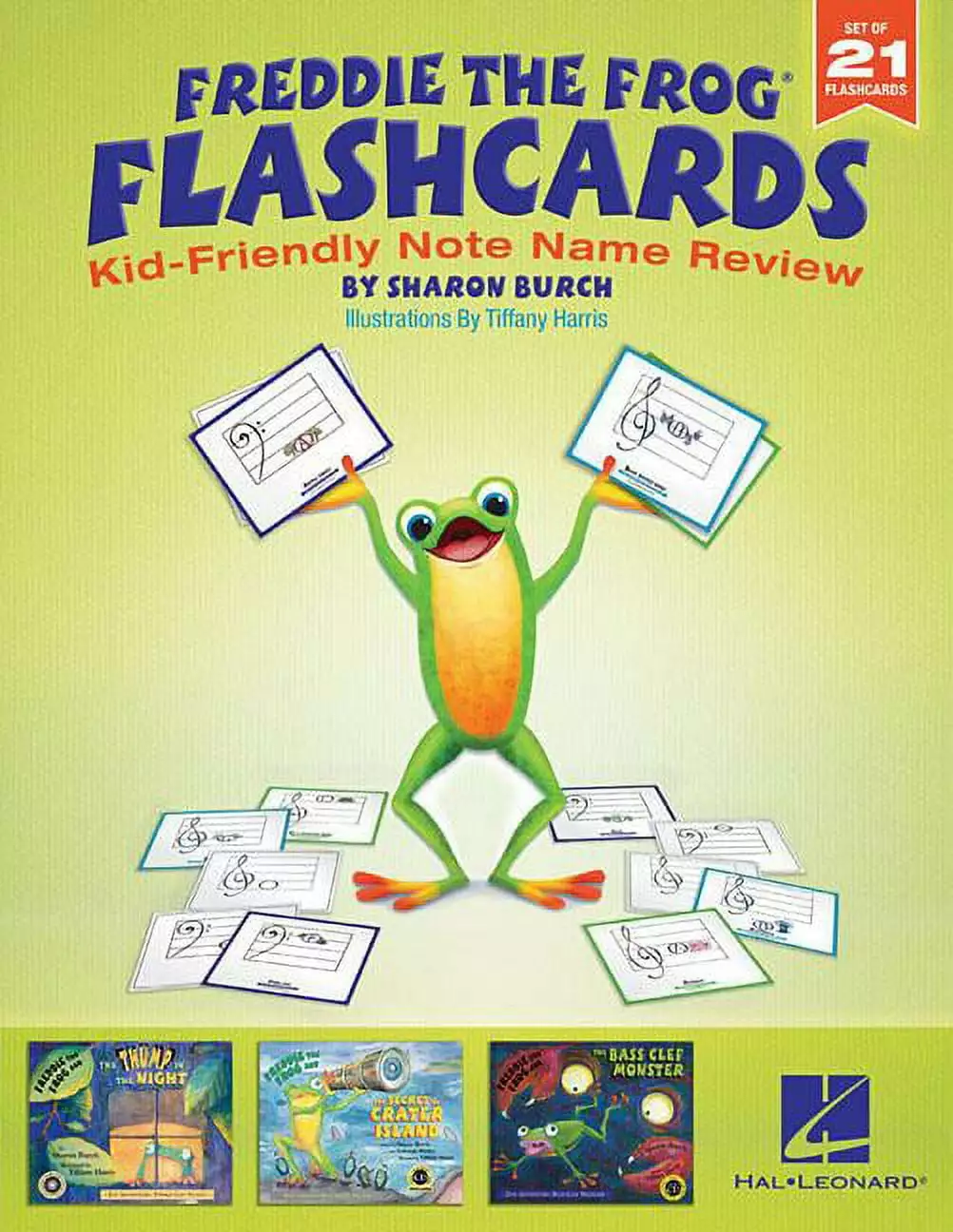 Freddie the Frog Flashcards : Kid-friendly Note Name Review