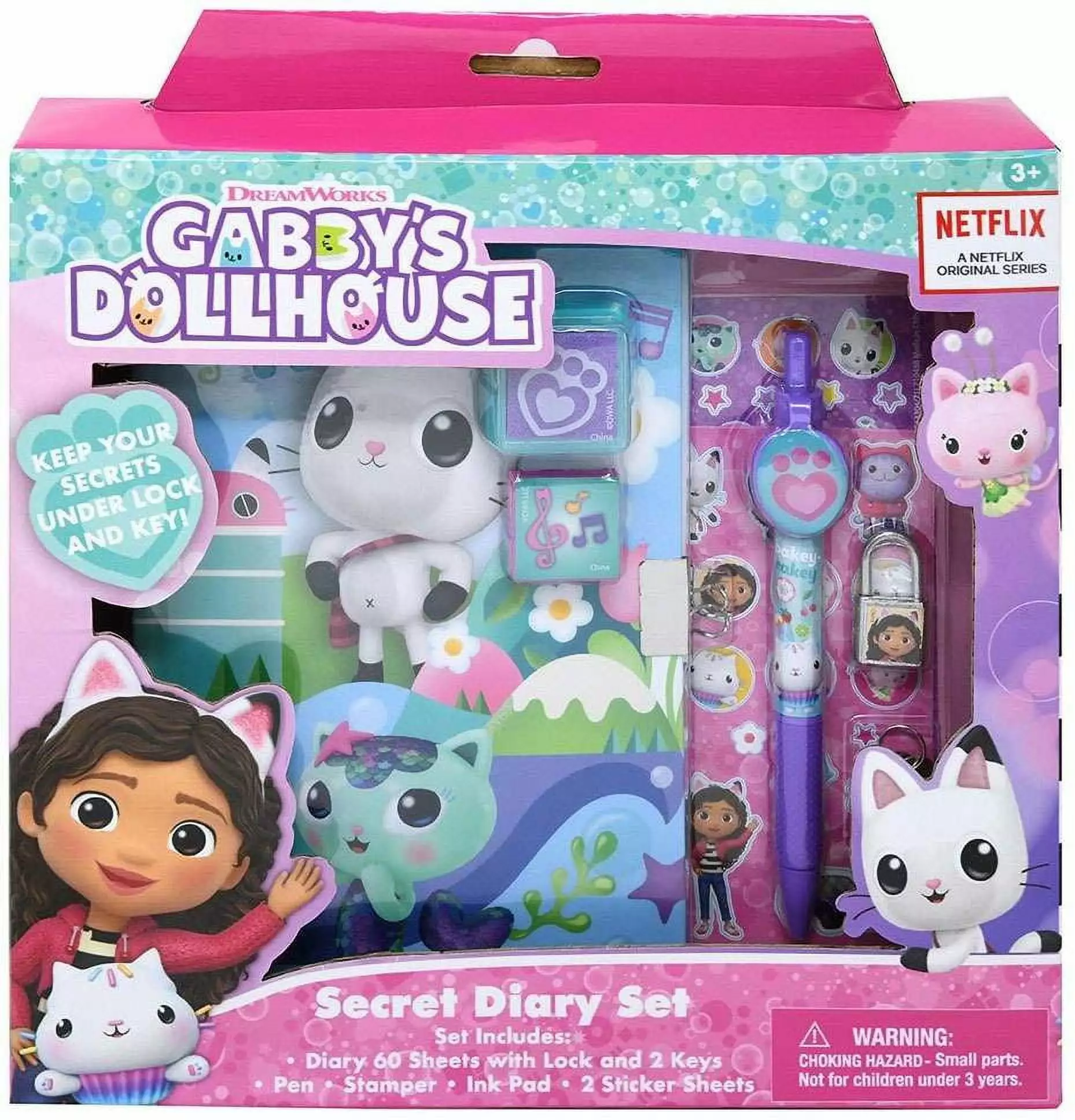 Gabby'S Dollhouse Secret Diary In Box