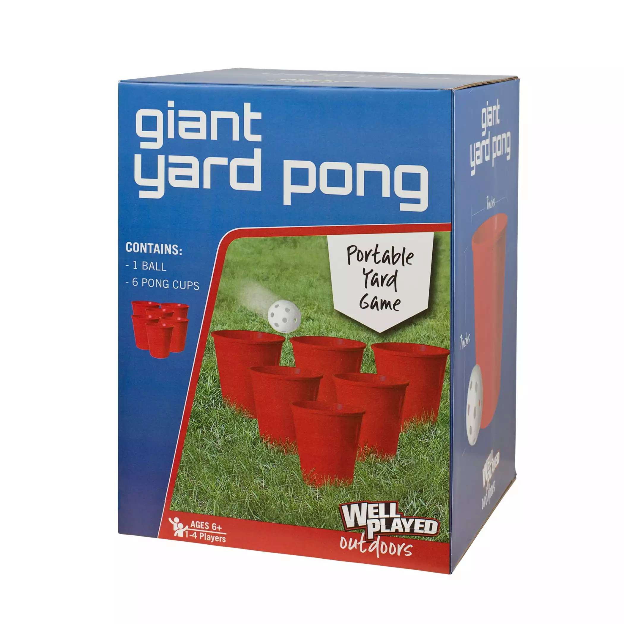 Gener8 Giant Yard Pong Game. Play Indoor or Outdoor - Recommended for Ages 6 Years and up.