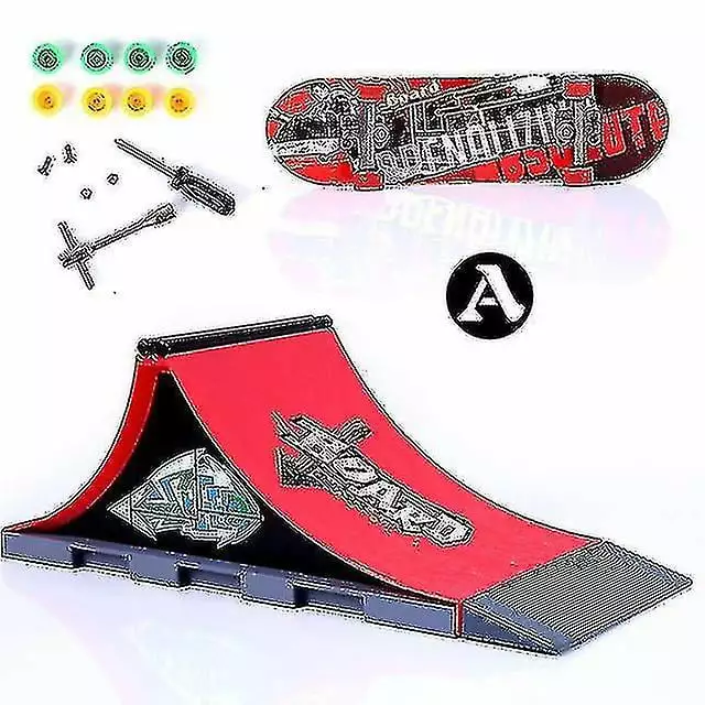 HAOSU Finger Skateboards Skate Park Ramp Parts Deck Sport Game For Kids