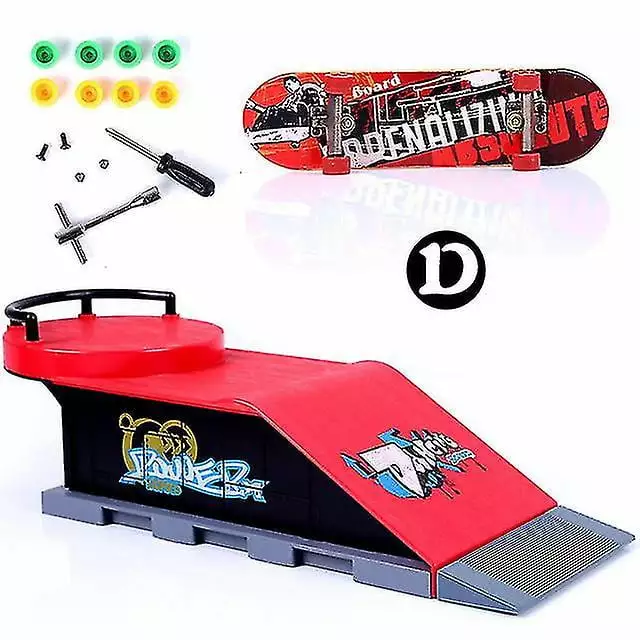 HAOSU Finger Skateboards Skate Park Ramp Parts Deck Sport Game For Kids