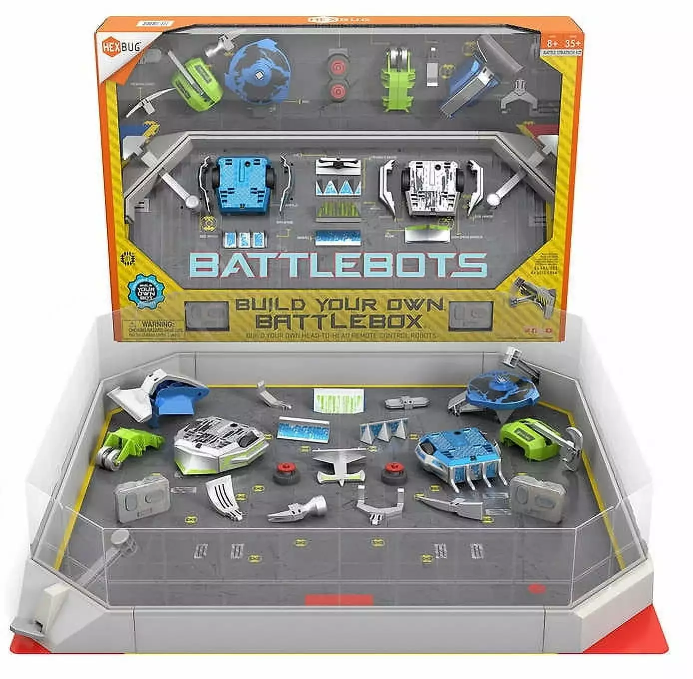 HEXBUG BattleBots Build Your Own BattleBox Battle Strategy Kit