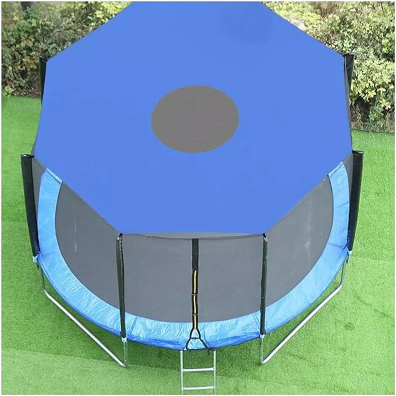 Harlier Trampoline Shade Cover. 8ft 10ft 12ft 14ft 16ft Sun-Protection Trampolines Canopy. Easy to Install. Anti-UV Trampolines Sunshade Accessories for Outdoor Backyard Playground